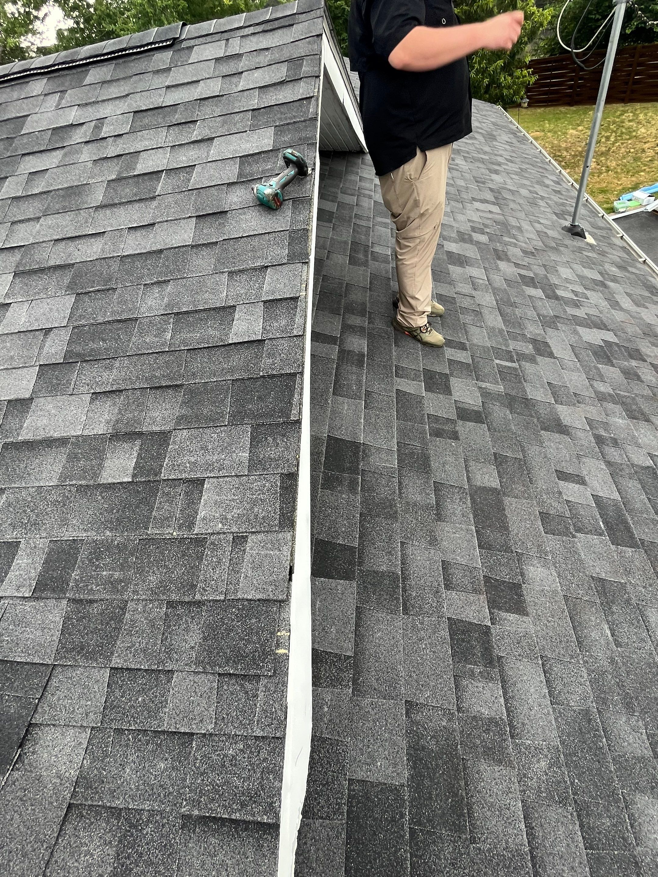 Residential Shingle Reroof using Malarkey Vista by Hostetler Roofing