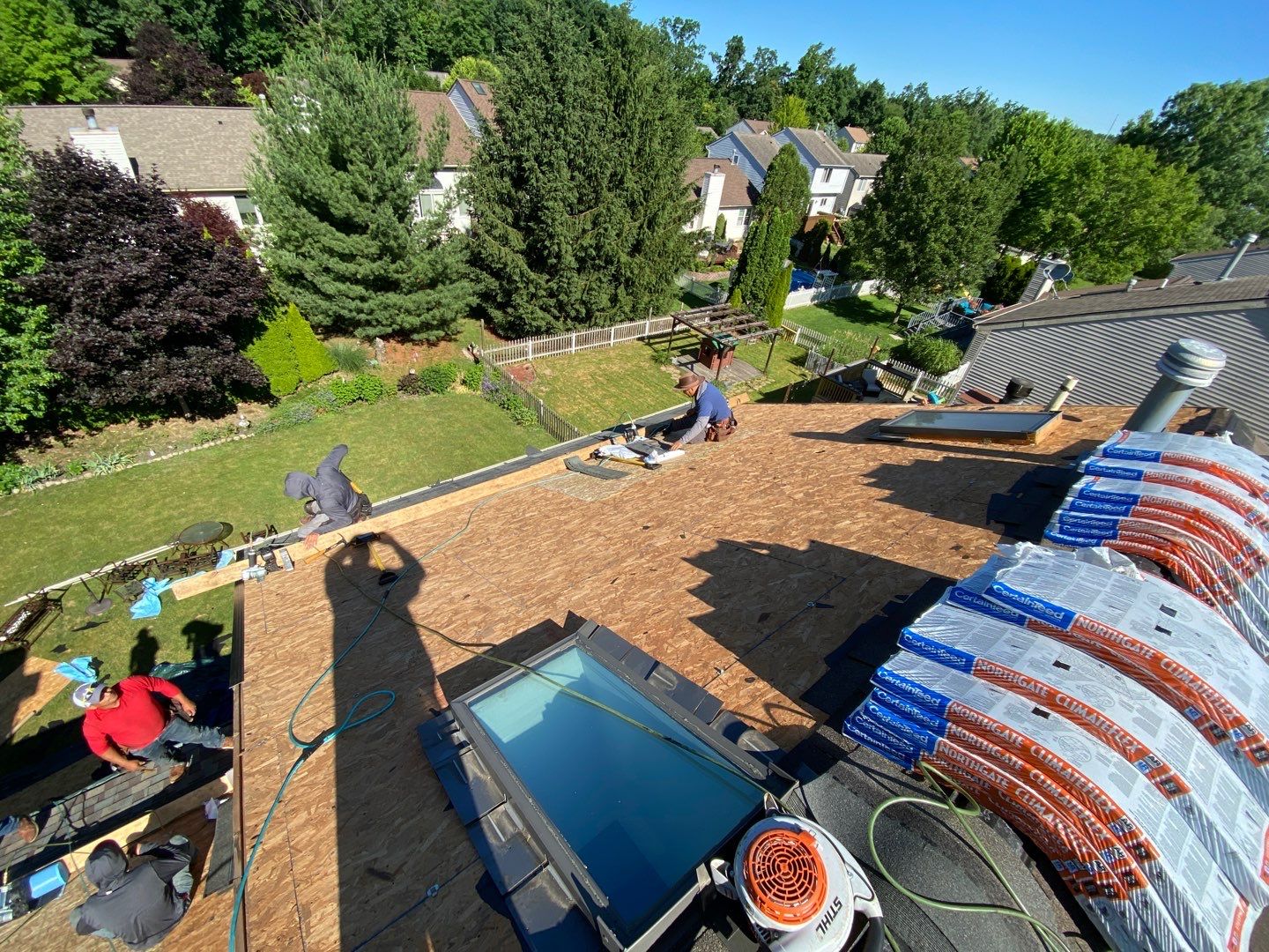 Roof Replacement using CertainTeed Landmark by 180 Contractors