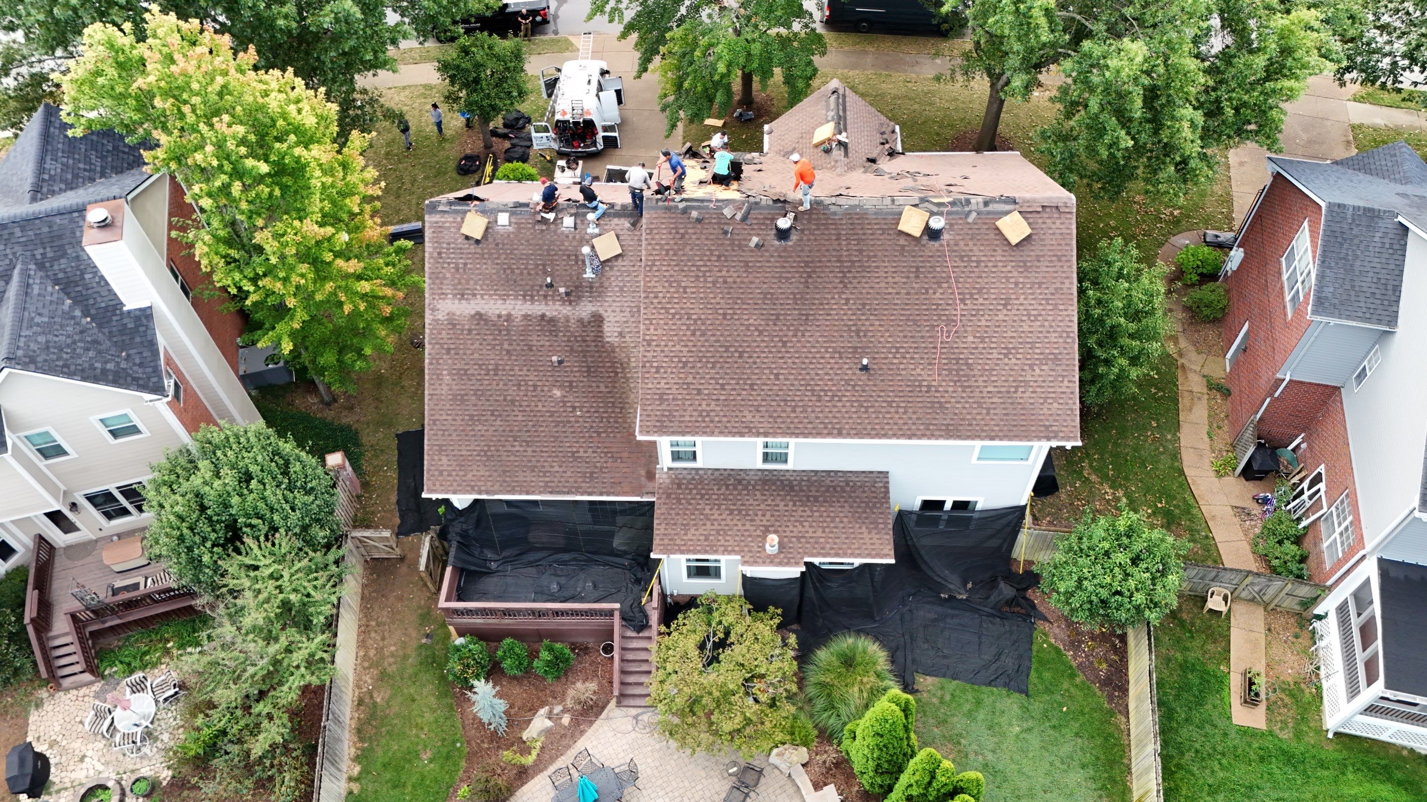 Charcoal Black Re-Roof by Royal House LLC
