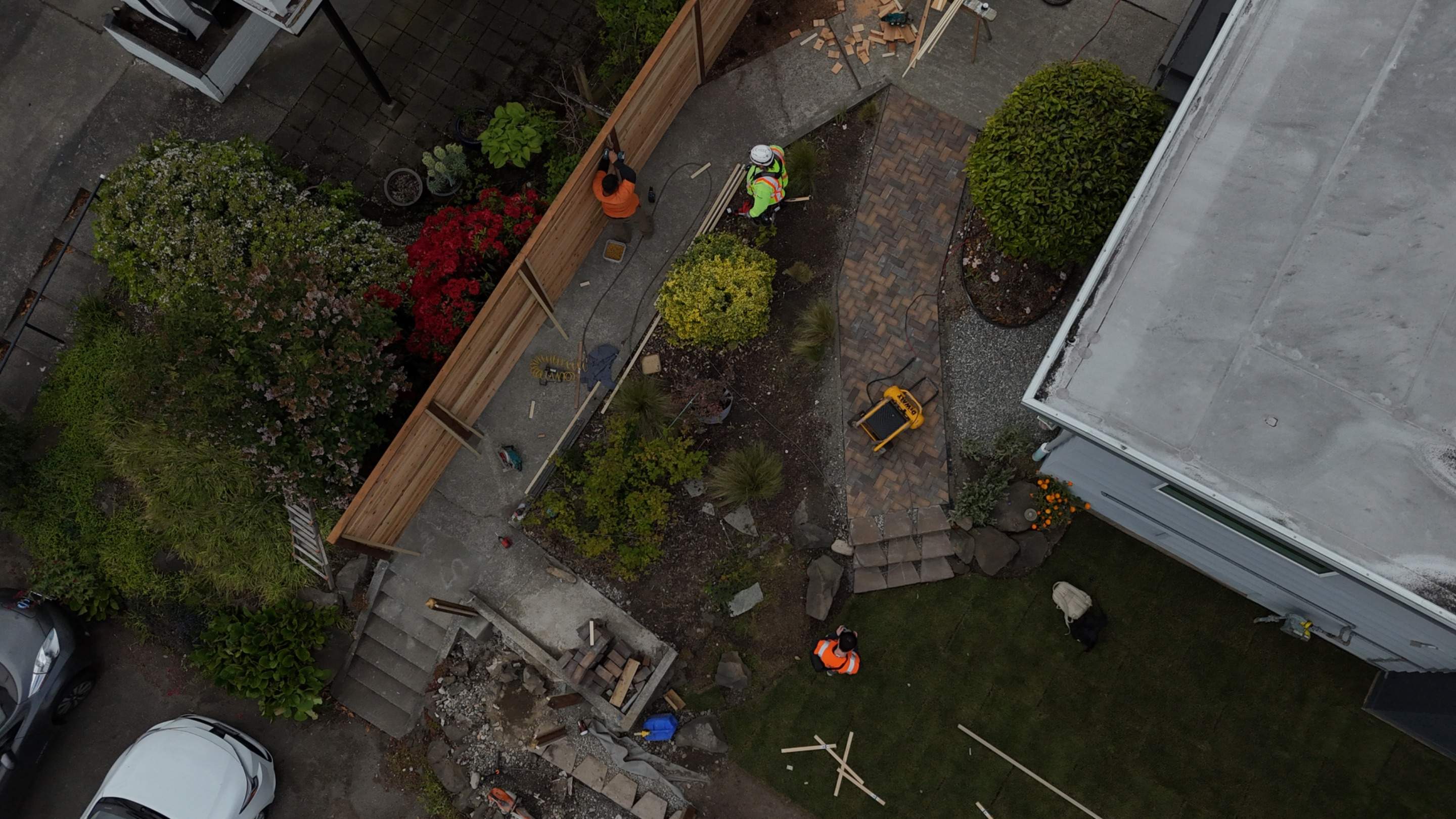 Retaining Wall & Fence Installation  by Jireh Asphalt & Concrete Inc 