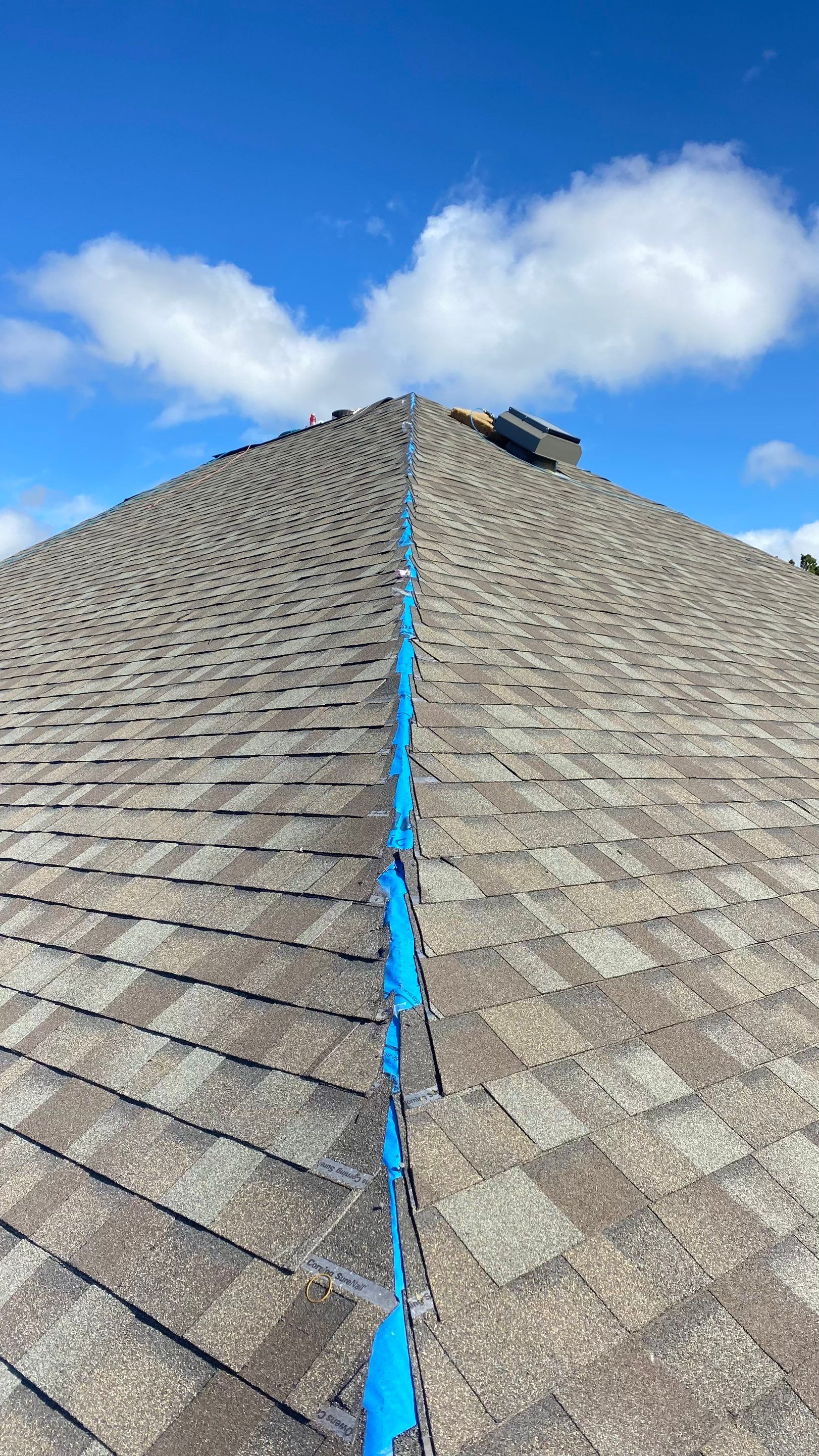 Residential Roof Replacement using Owens Corning 30 year Architectural Shingles by Premier Roofing and Contracting