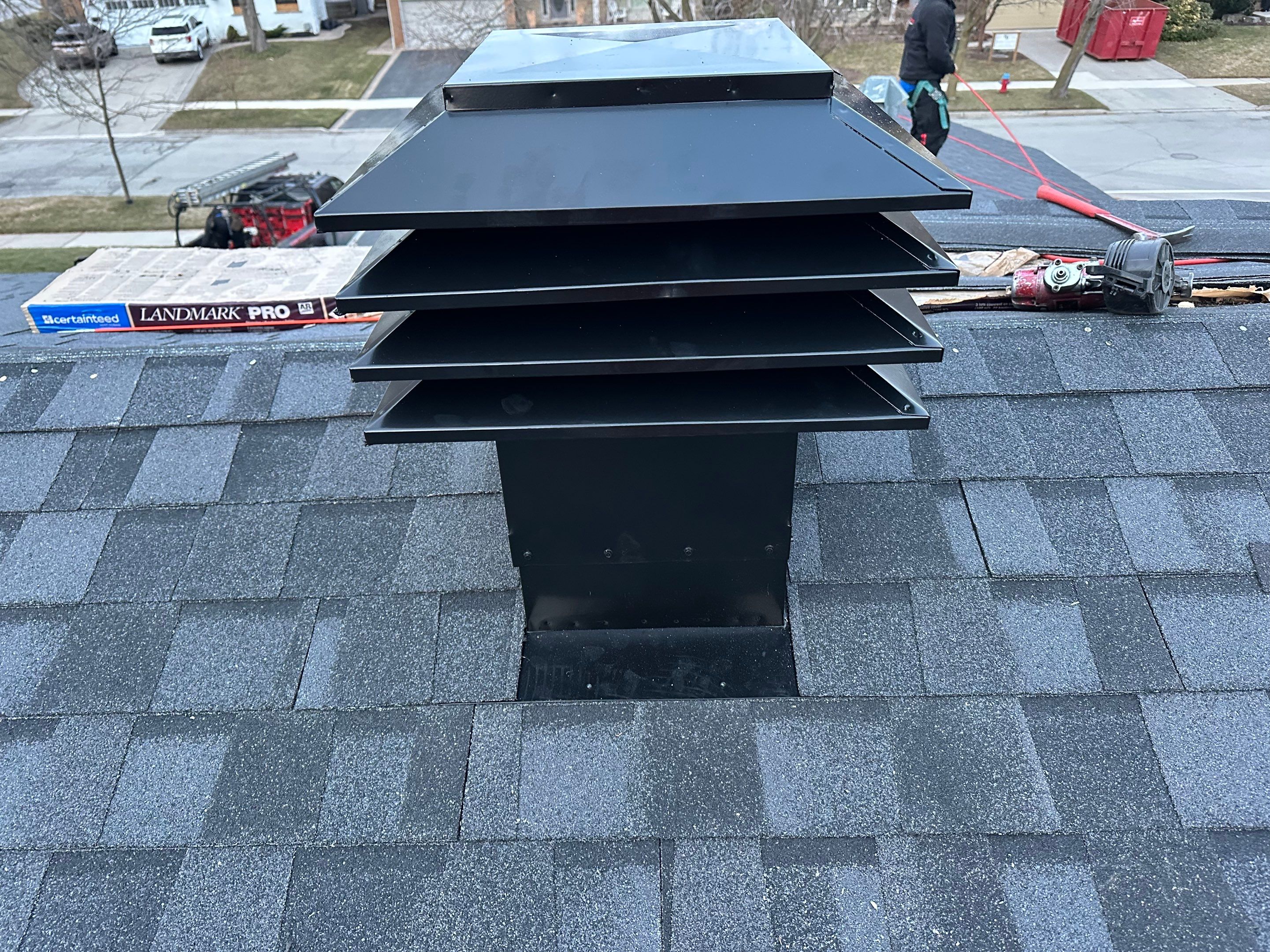 Project in Burlington by The Roofing Crew
