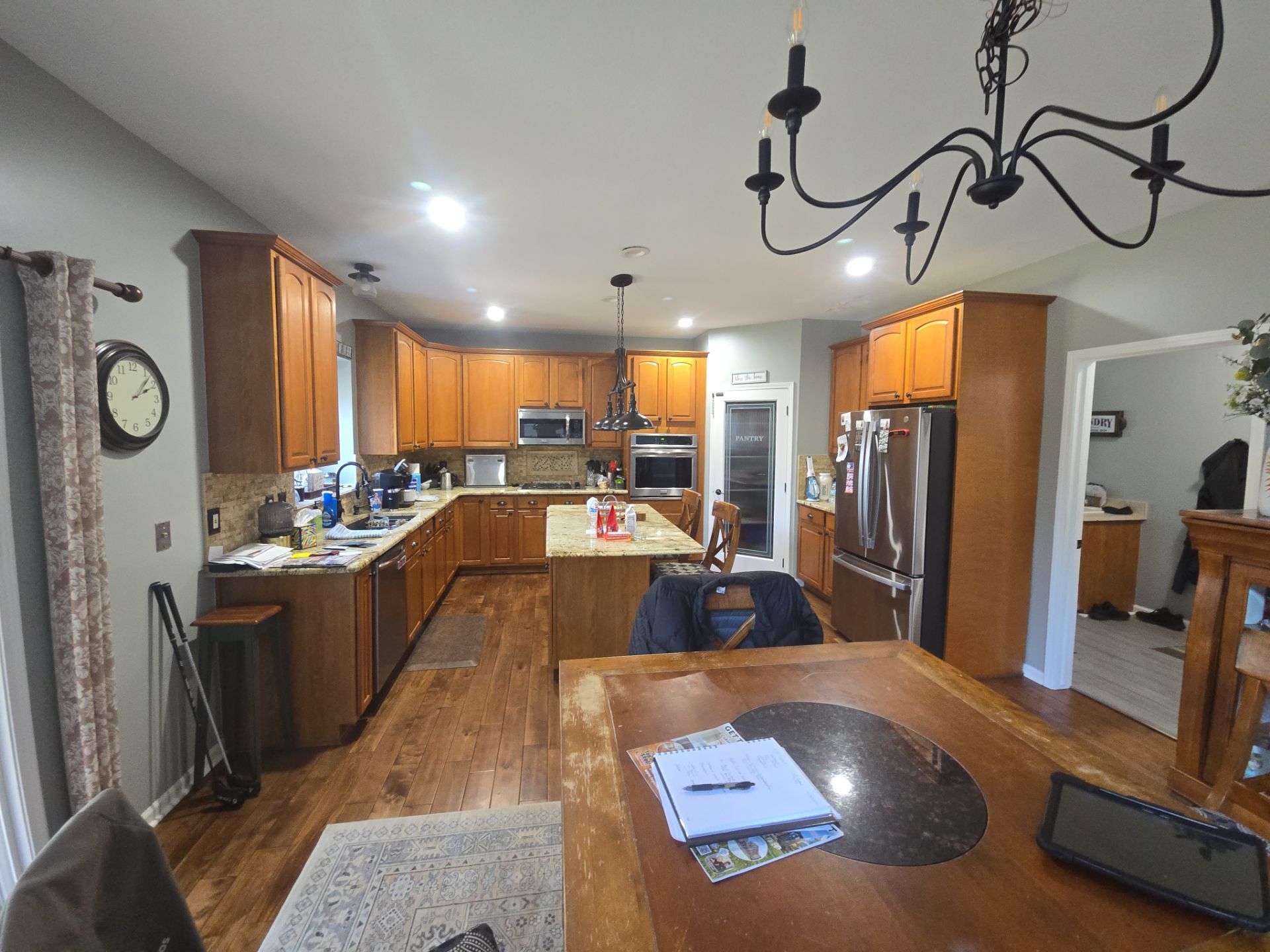 Kitchen Cabinet Refinishing by Top Shelf Painter