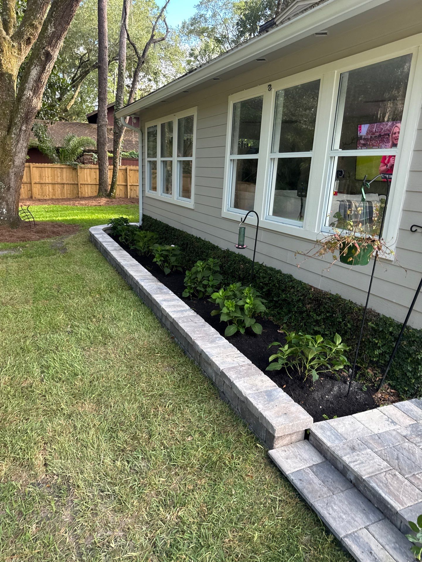 Deerwood Resident | Sod & Bed Design/Plant Installation by ProGreen Services