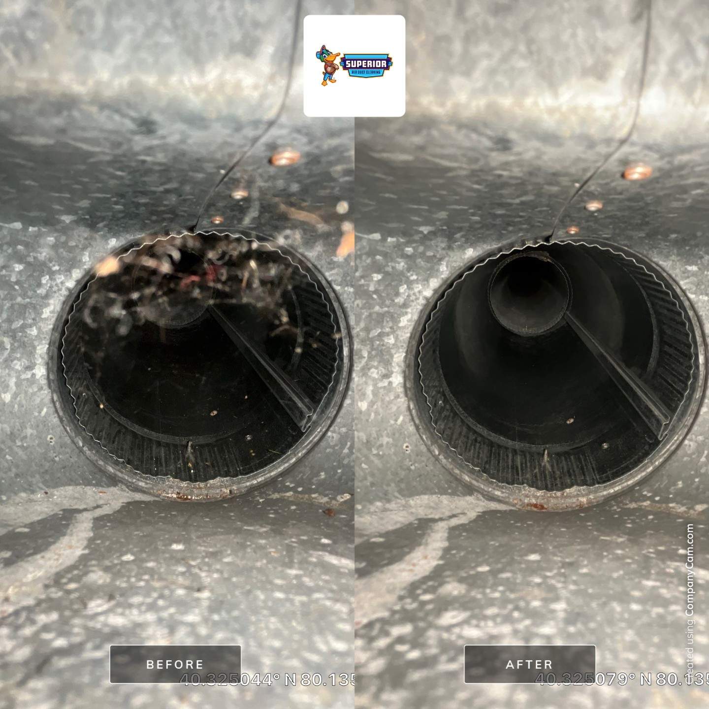 Air Duct Cleaning With a Vacuum Truck in Bridgeville, PA by Superior Air Duct Cleaning