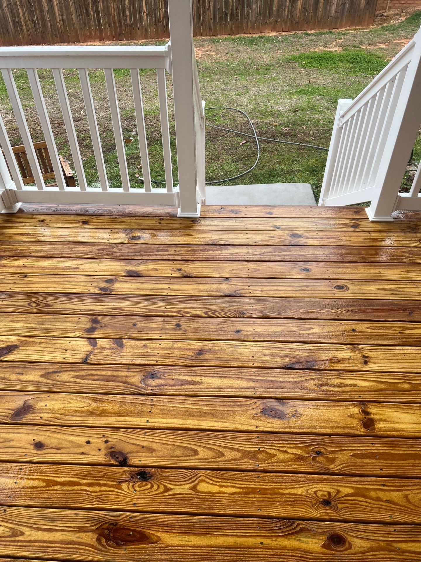 Weathered Deck using Wood Sealant by DuraSeal