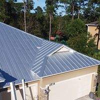24ga 1" Nail-Strip Mill Finish by Total Roofing System The Metal Roof Experts