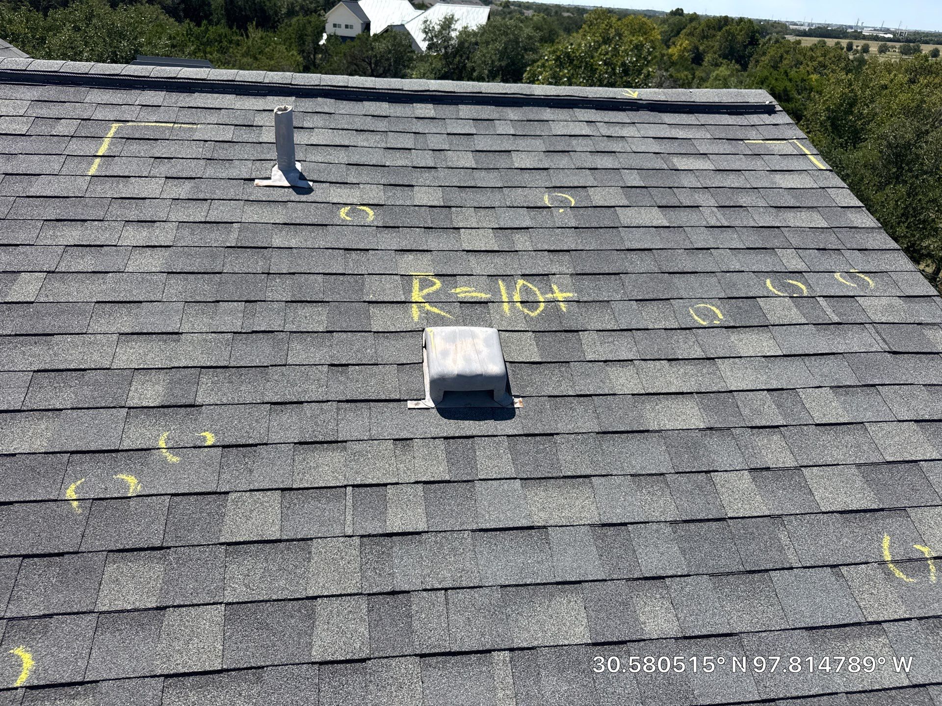 Residential Roof Replacement using Owens Corning - Oakridge - Estate Grey by Action Exteriors Austin