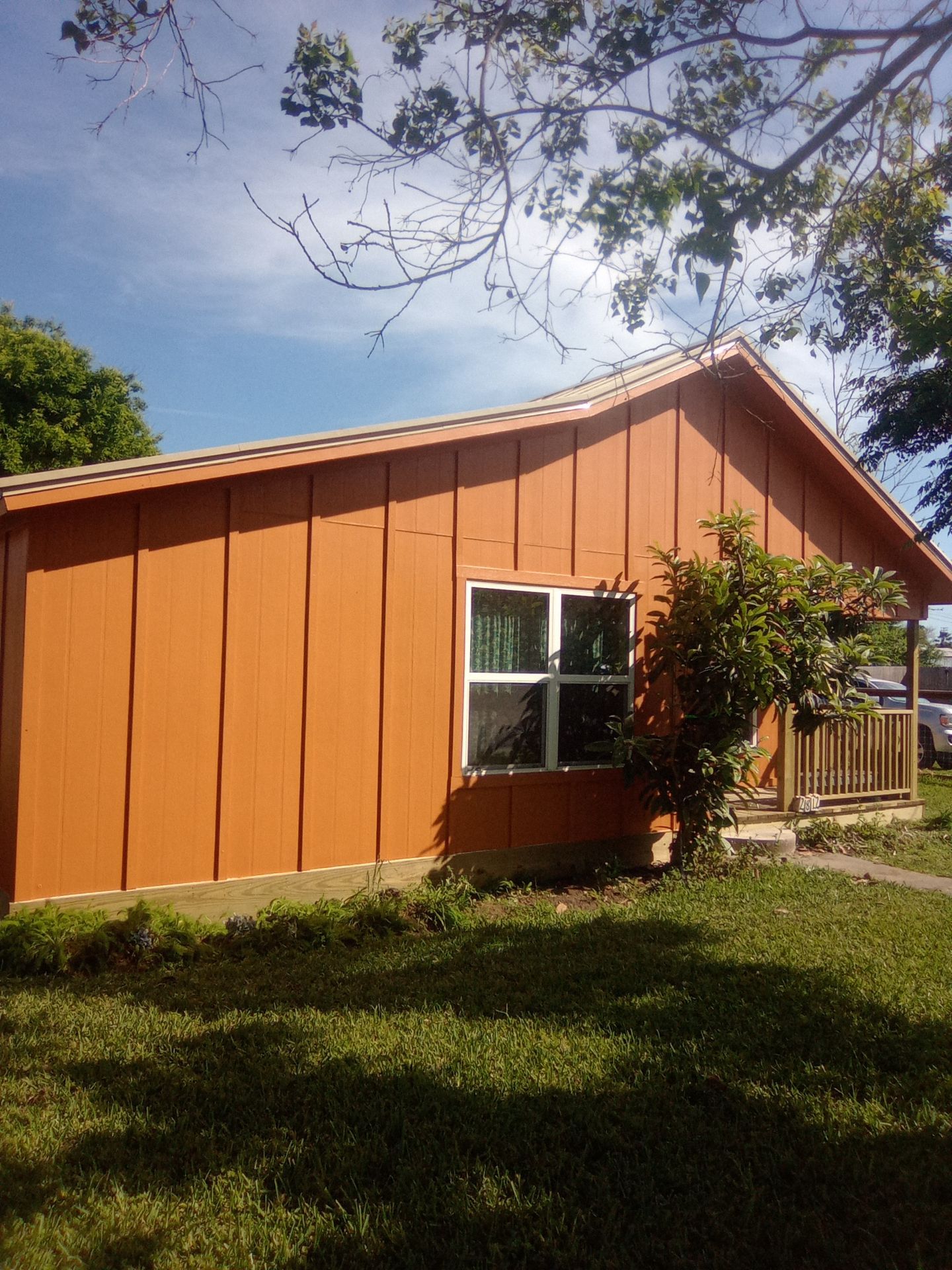 Vinyl to Hardie by Bayfront Roofing and Construction