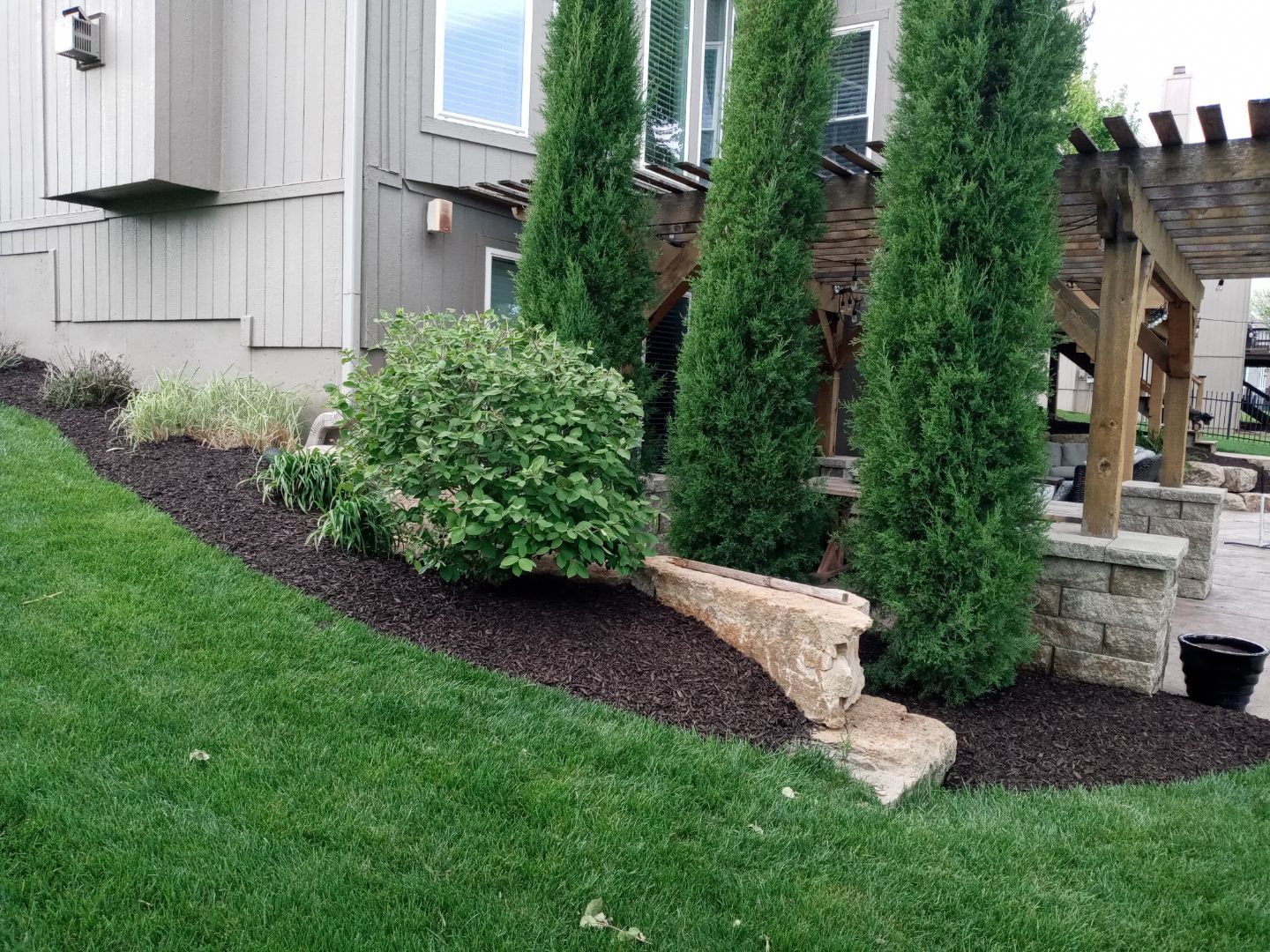 4 New Outdoor Living Areas by LAND ESCAPES LLC