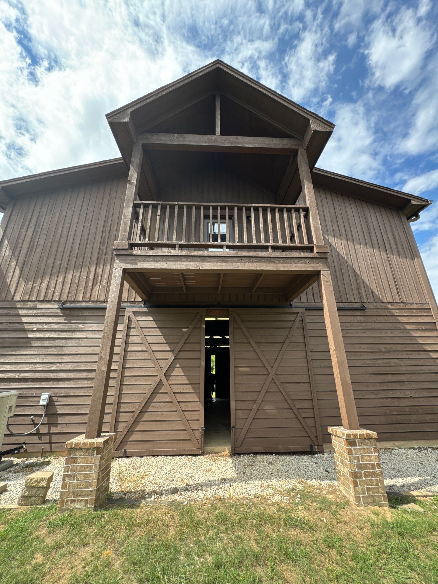 Exterior Staining Project - Flint, Texas by Quality Coats Painting