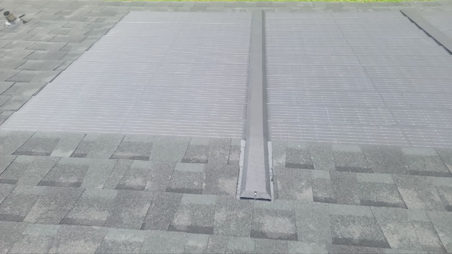 Roof and Solar Installation using GAF Timberline Solar HDZ by ExteriorPros