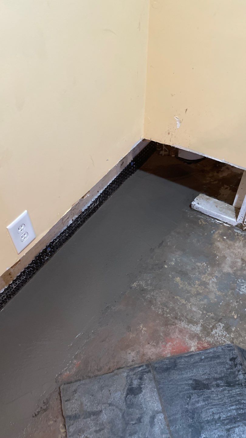 Drain Tile in Columbia Heights by Waterproofing Northeast