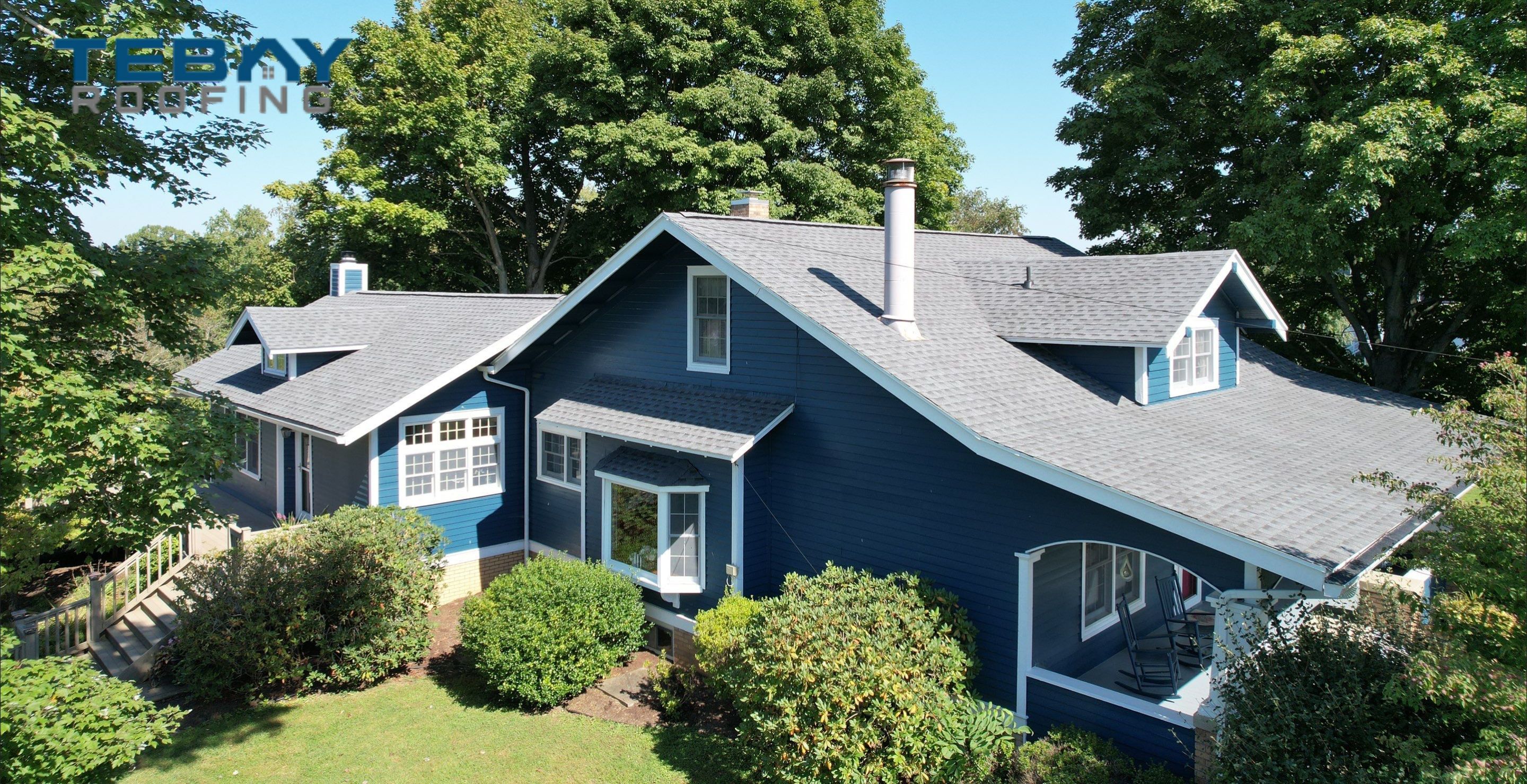 Residential Roofing Installation using GAF Timberline HDZ, Pewter Gray by Rainstoppers Roofing