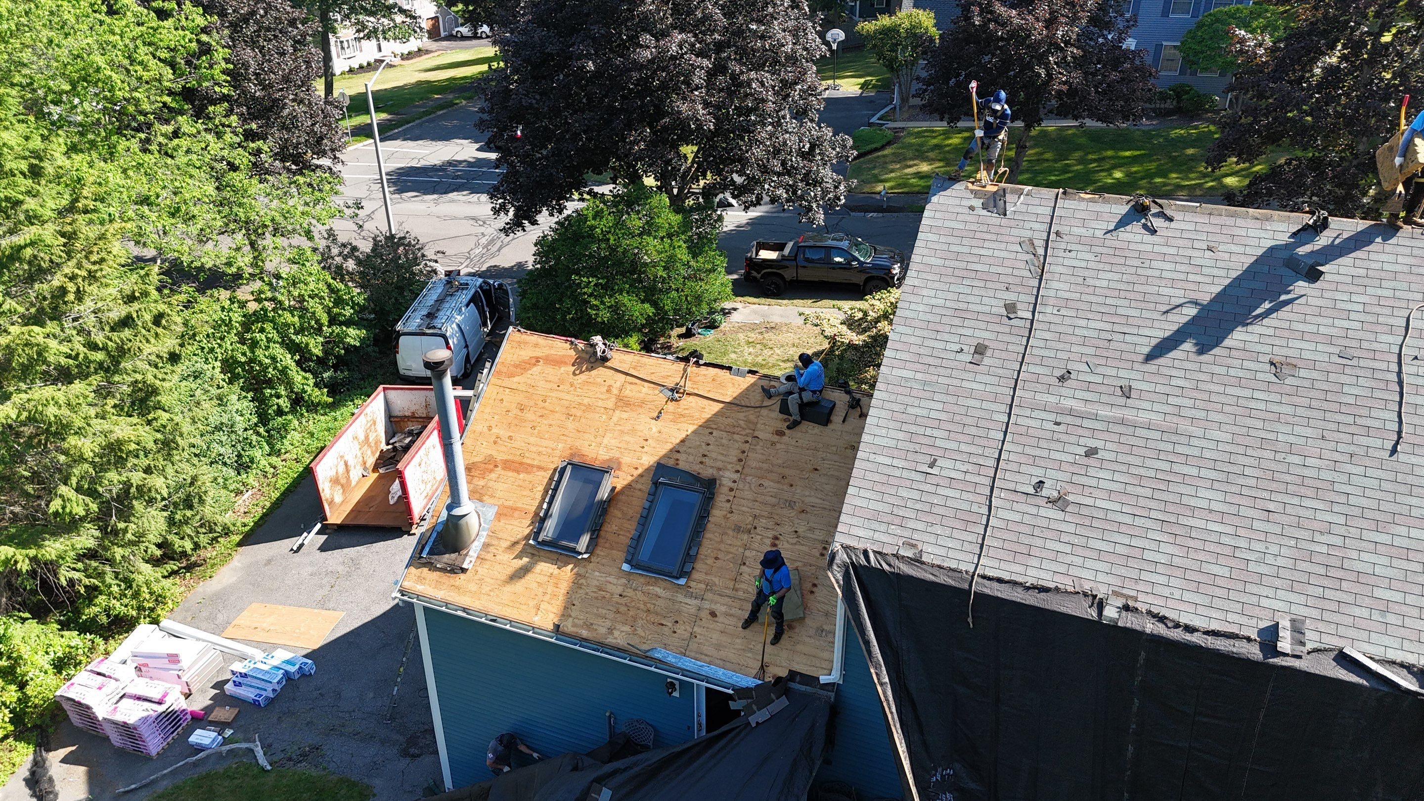 Roof & Skylight Replacement in Beverly, MA by Mighty Dog Roofing of Greater Middlesex County