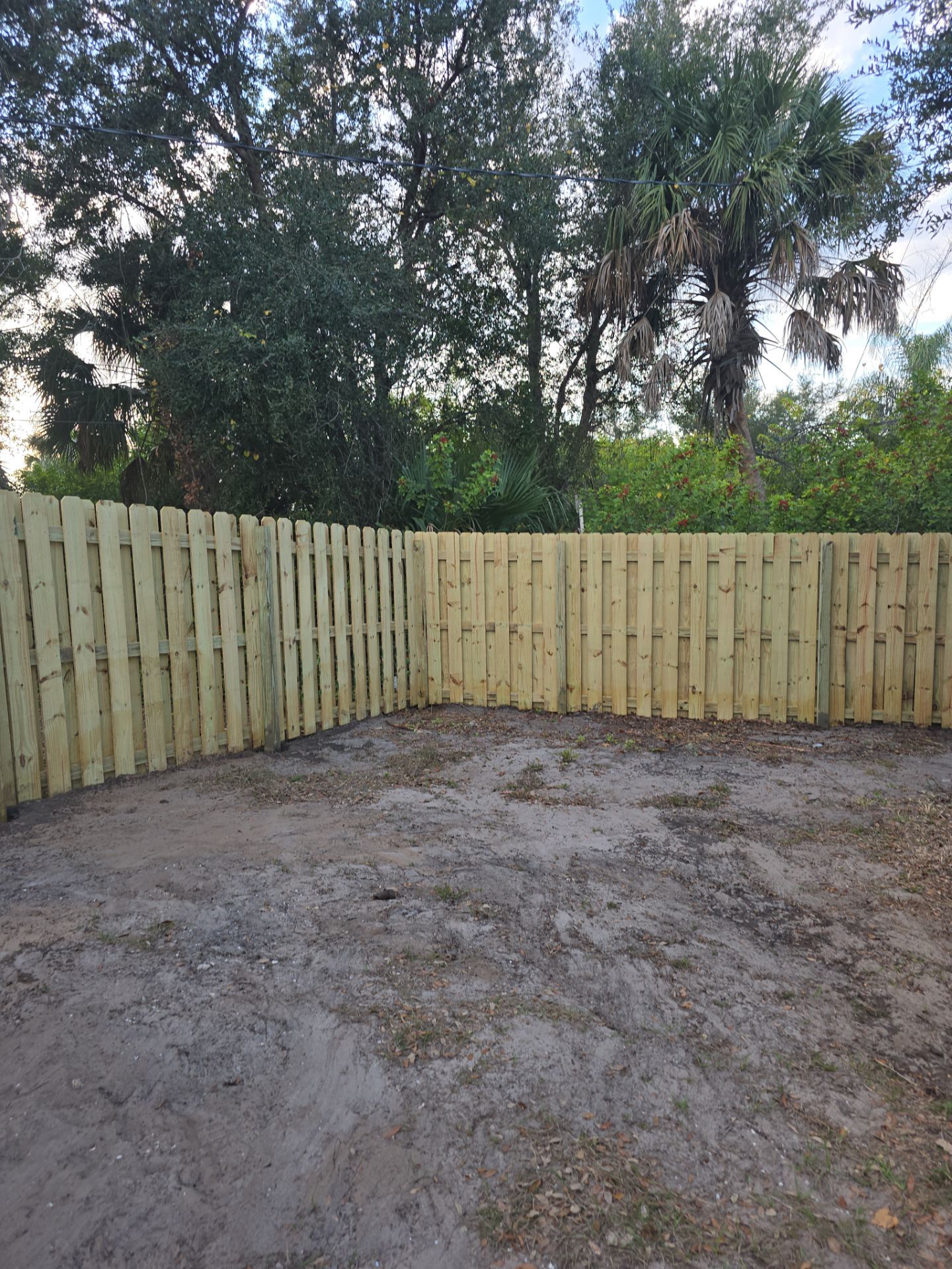 Shadowbox Wood Fence in Englewood by True Fence LLC