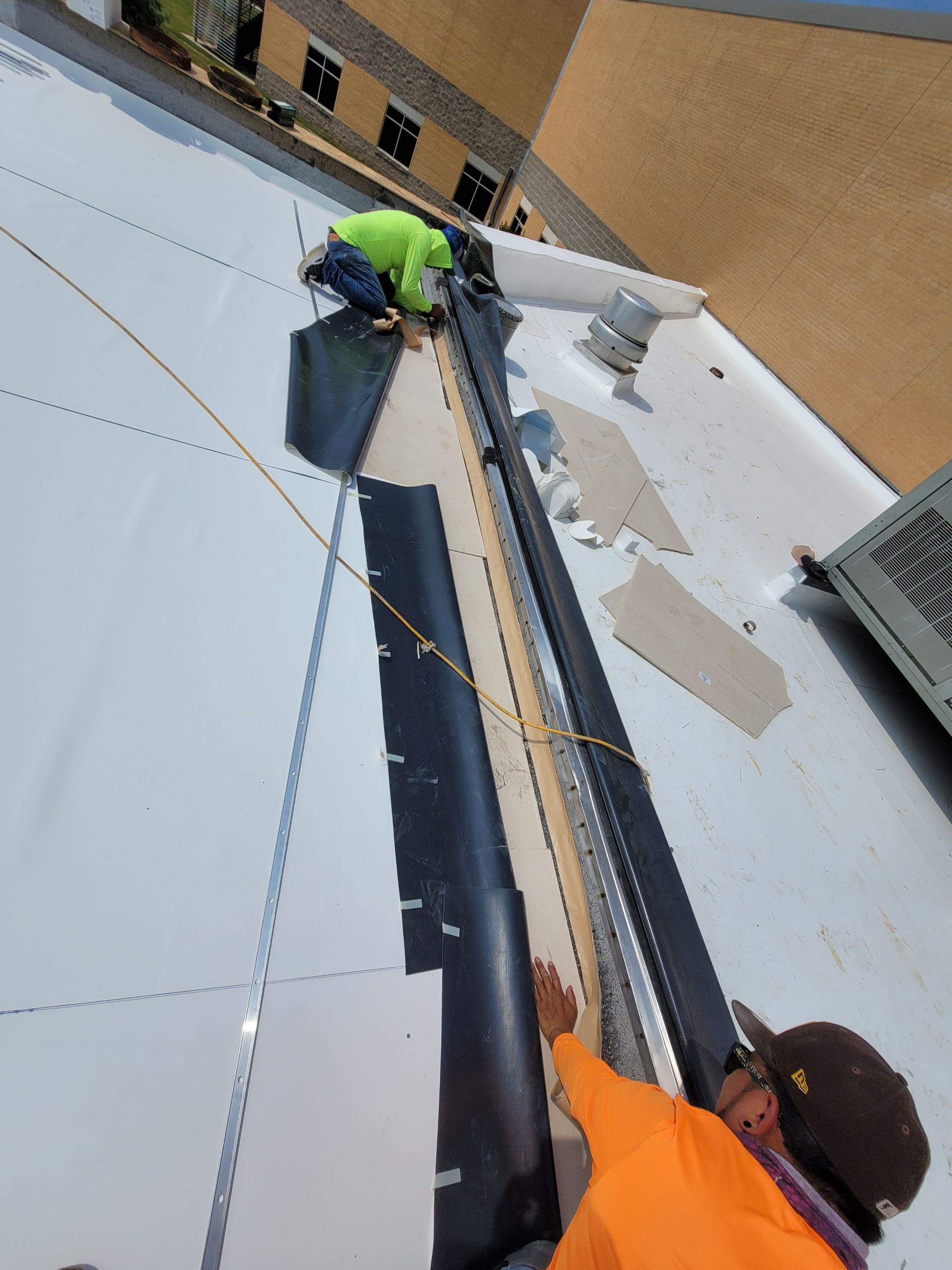 Choctaw Nation Hospital - Med Surg Building by Hostetler Roofing