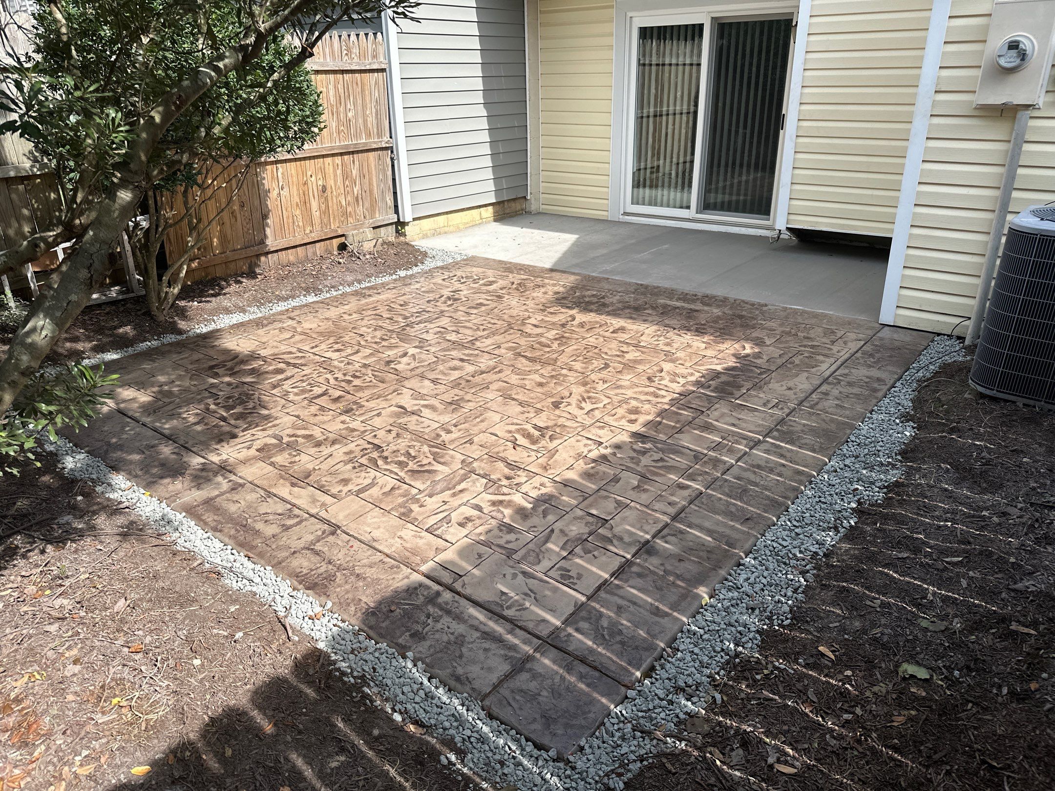 Project in Virginia Beach by Sam The Concrete Man Virginia Beach