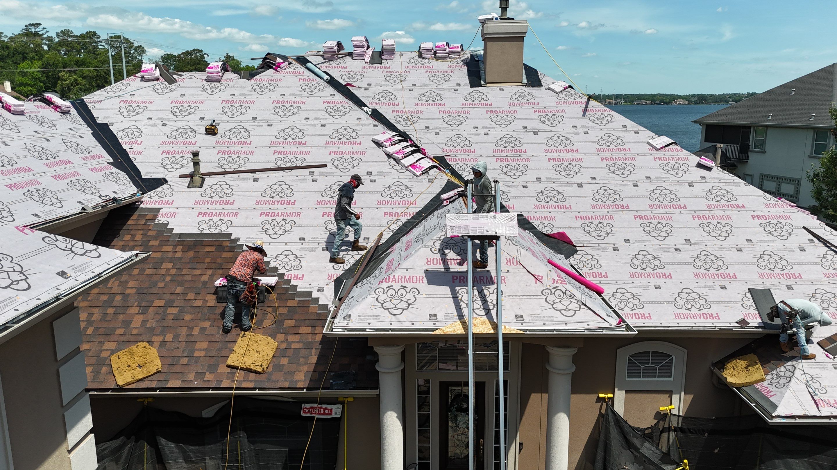 Project in Montgomery by Motion Roofing
