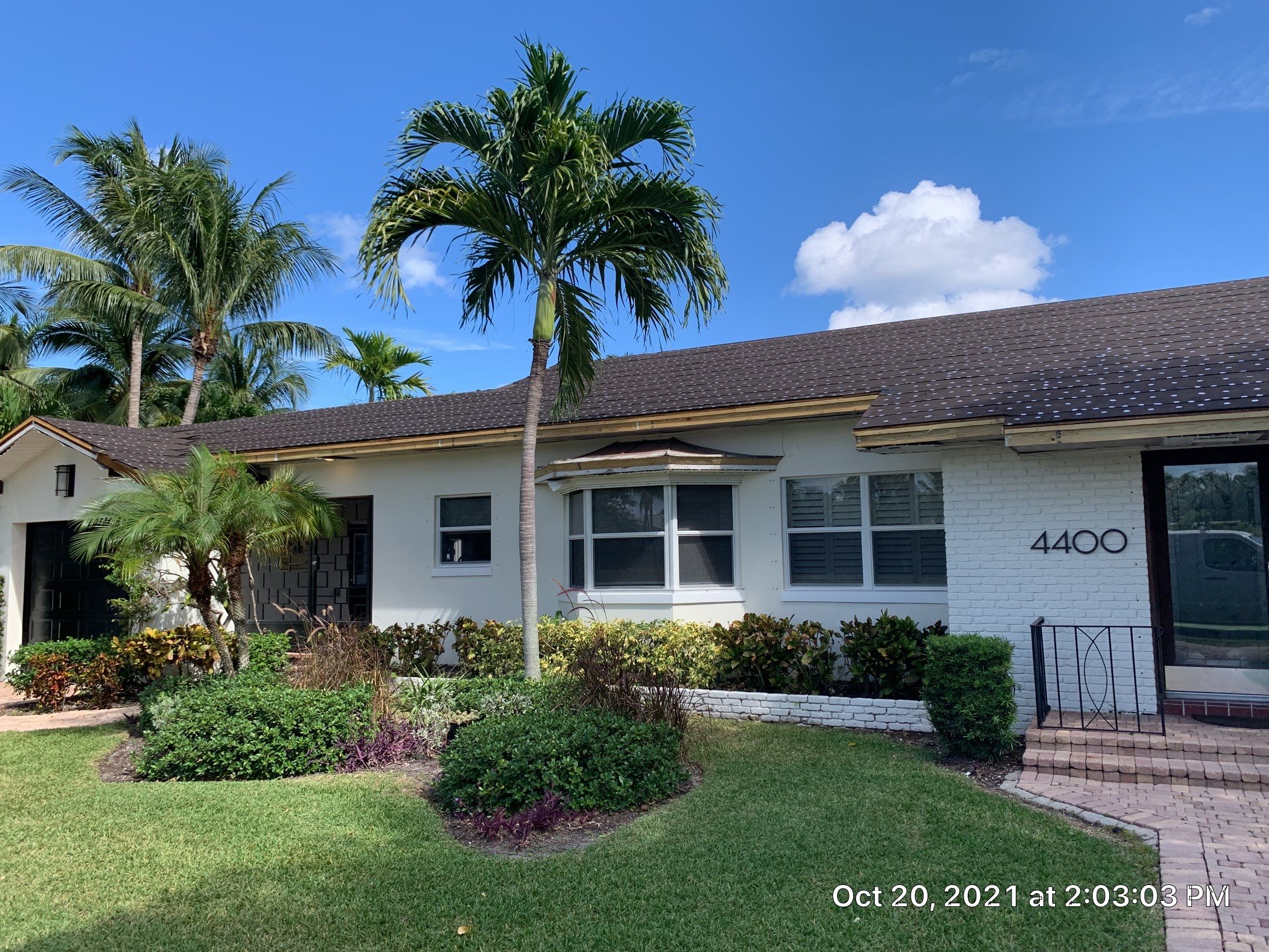 Residential Roofing Installation using 1" Nail strip metal roof by BLUES BROTHERS CONSTRUCTION CORP