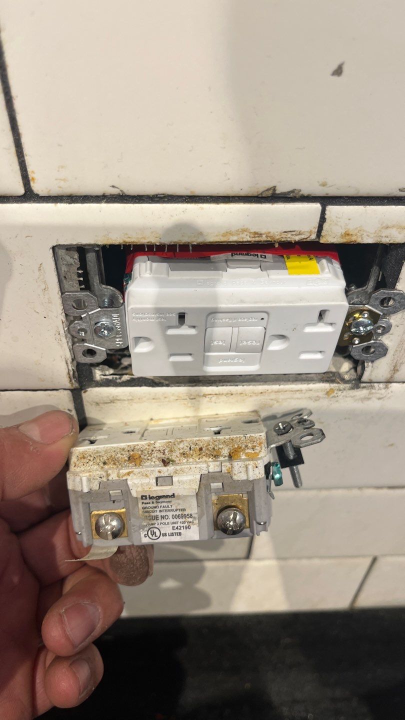 Replace GFCI  by Xpert Electric