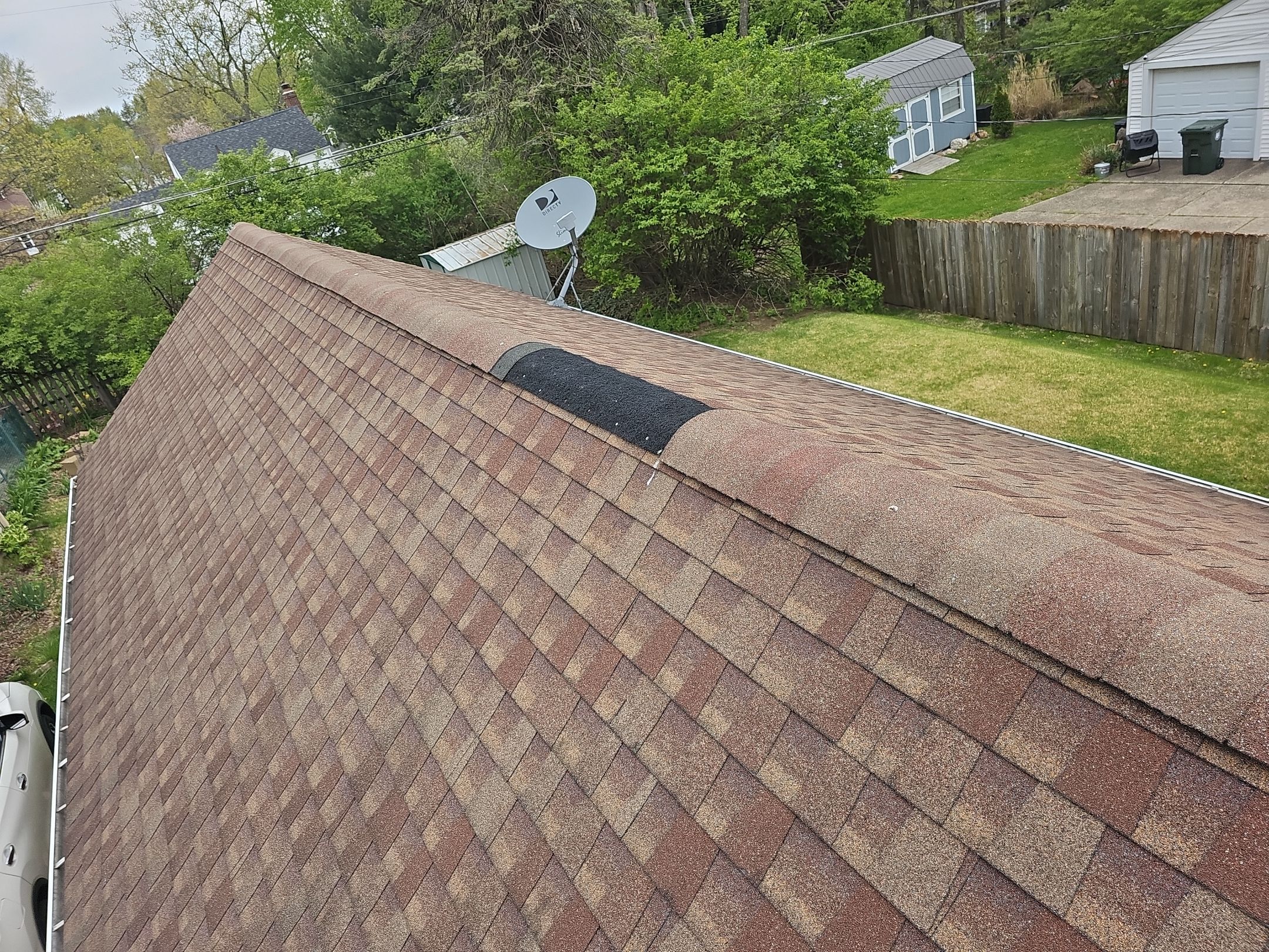 ATLAS PINNACLE COLOR: COPPER CANYON DRIP EDGE: ROYAL BROWN by Eagle Eye Roofing