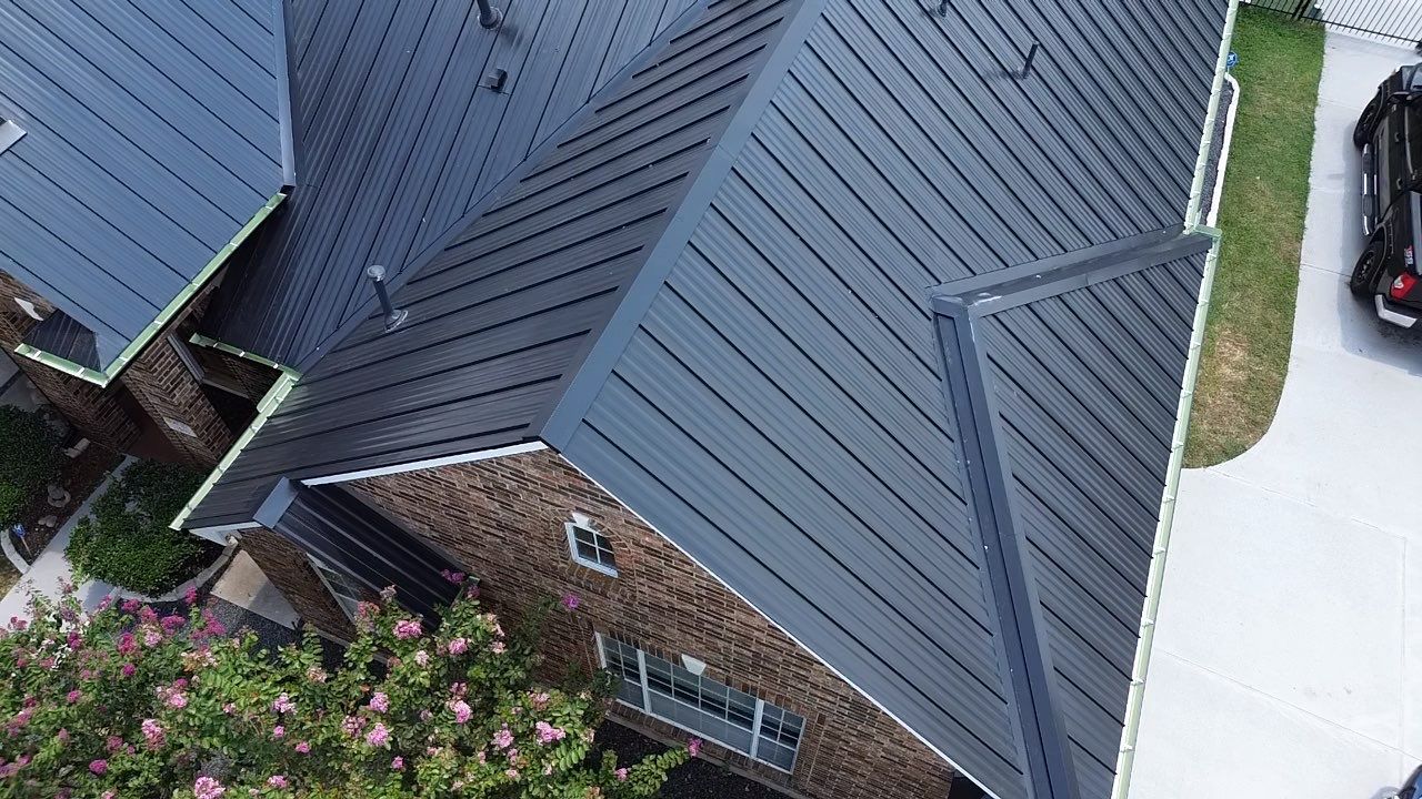 Matte Black - L&A Metals Class 4 UL 2218 Standing Seam Metal by RoofsOnly.com