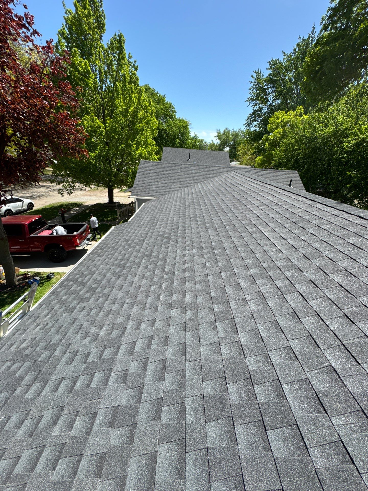 Roof Replacement with New OSB over Plank Decking in Fremont, NE by Crows Roofing LLC