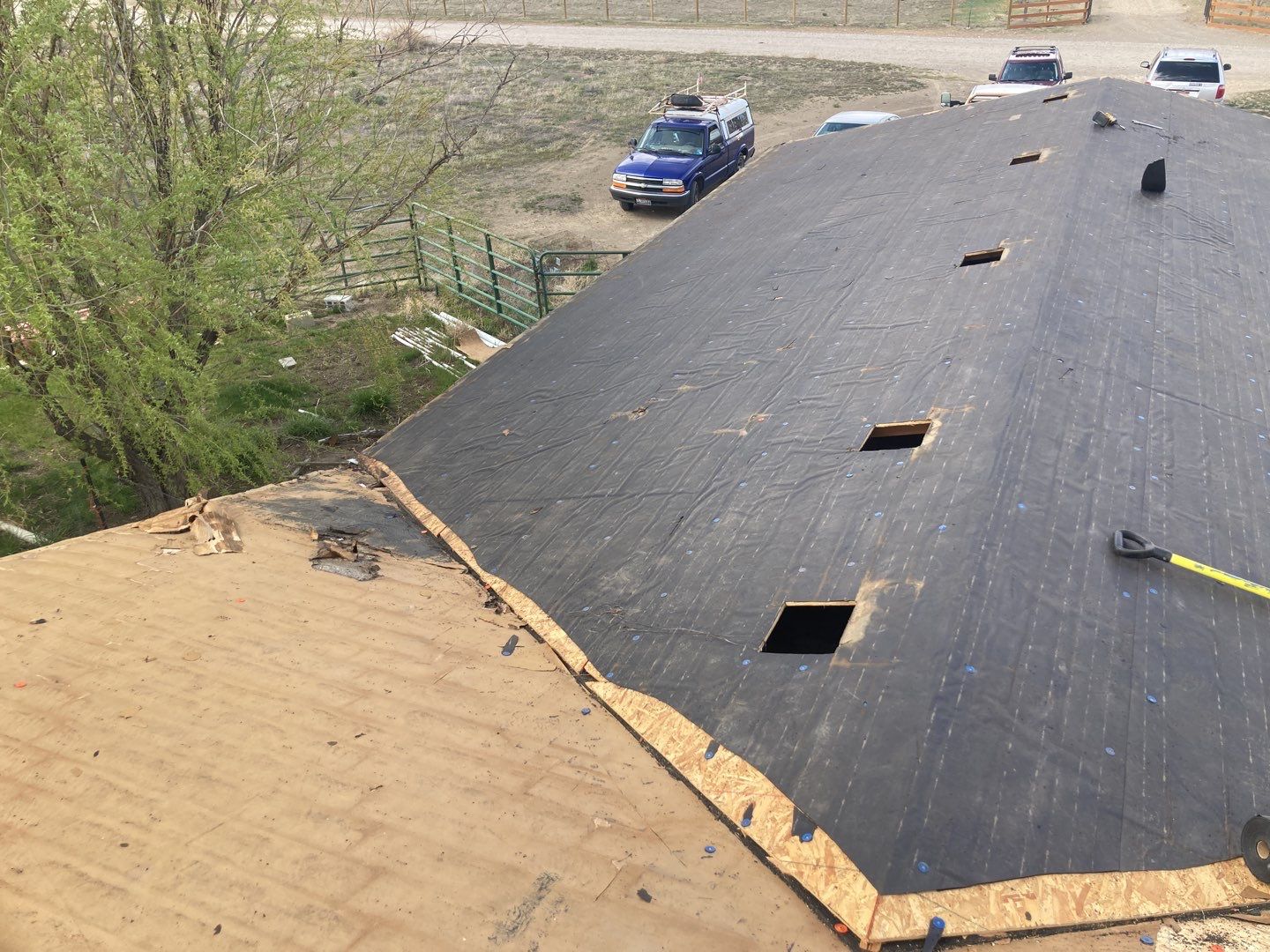 Residential Roofing Installation using Tuff-Rib Metal Roofing  by ID Roofing LLC