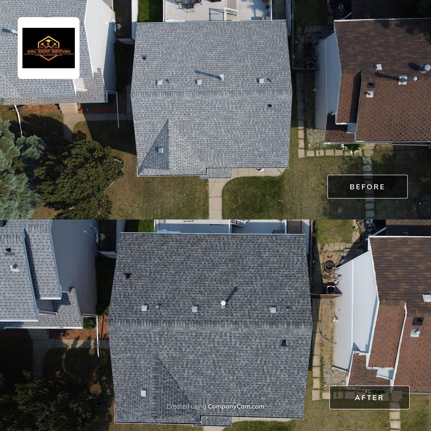 Project in Spruce Grove by ADL Roof Revival