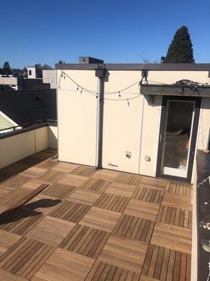 Ballard Rooftop Deck using IPE Tiles