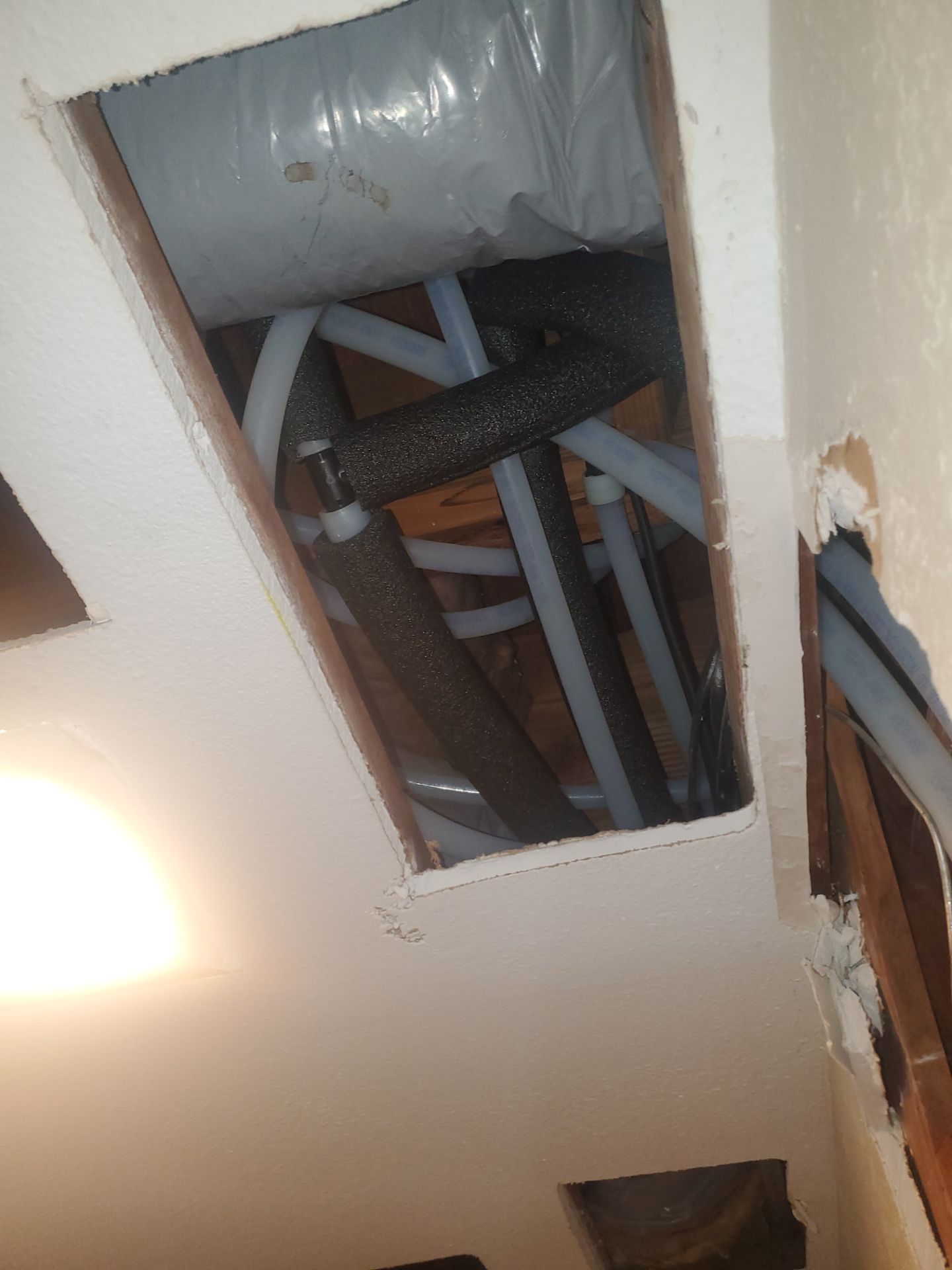 Water Restoration, Complete Reroute, and Rebuild in Diamond Bar by One Stop Source