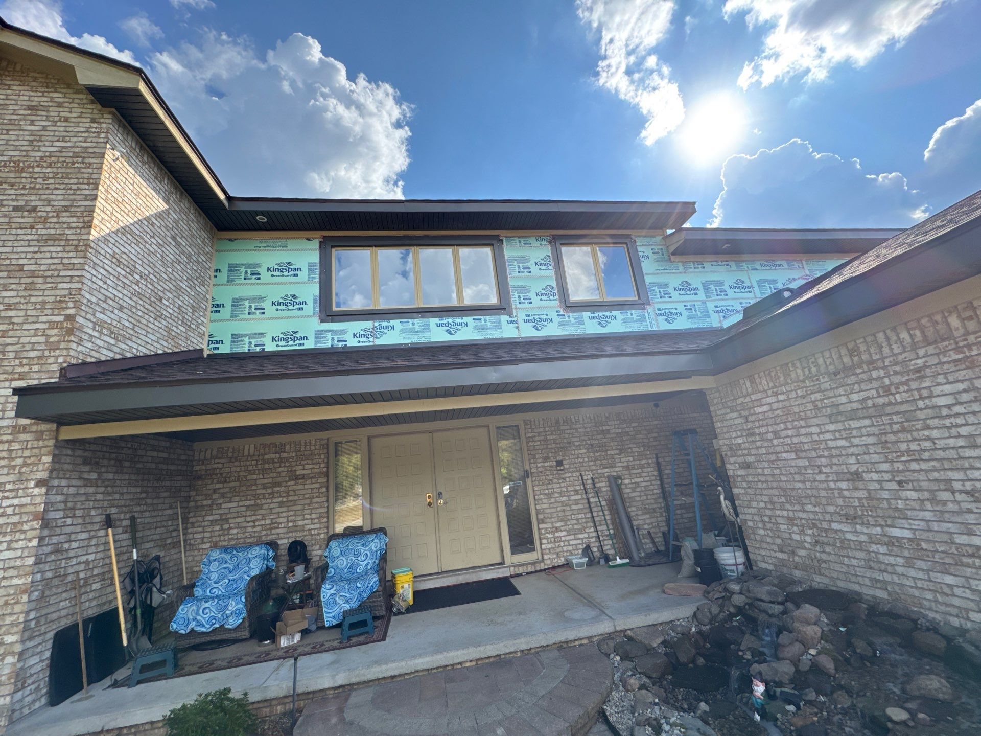 Siding Replacement using Alside S7 Cedar Mill Grain Cast Iron by 180 Contractors