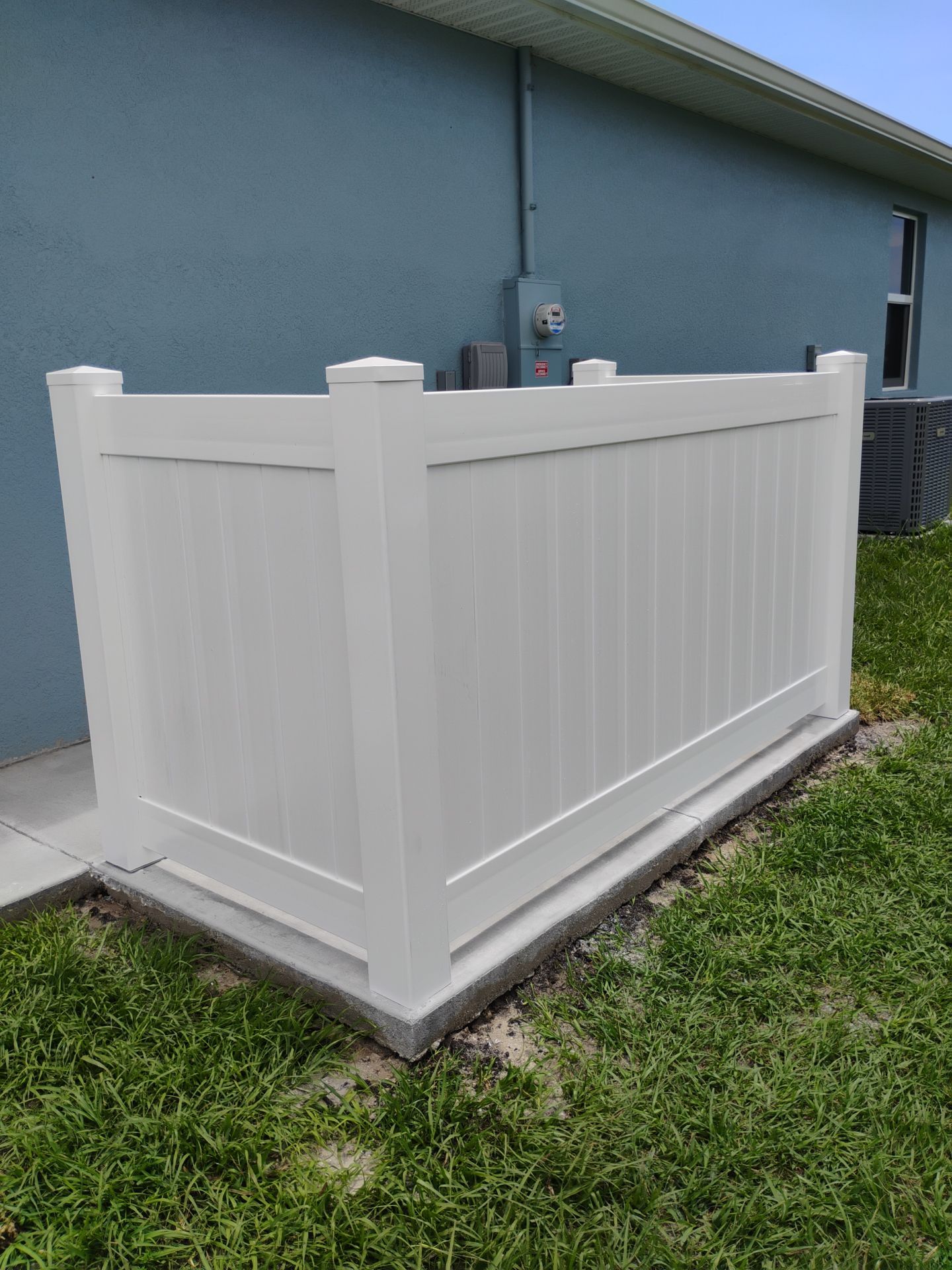 Vinyl Enclosure in Rotonda West by True Fence LLC