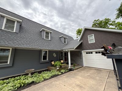Residential Roofing Installation using GAF HDZ Pewter Gray