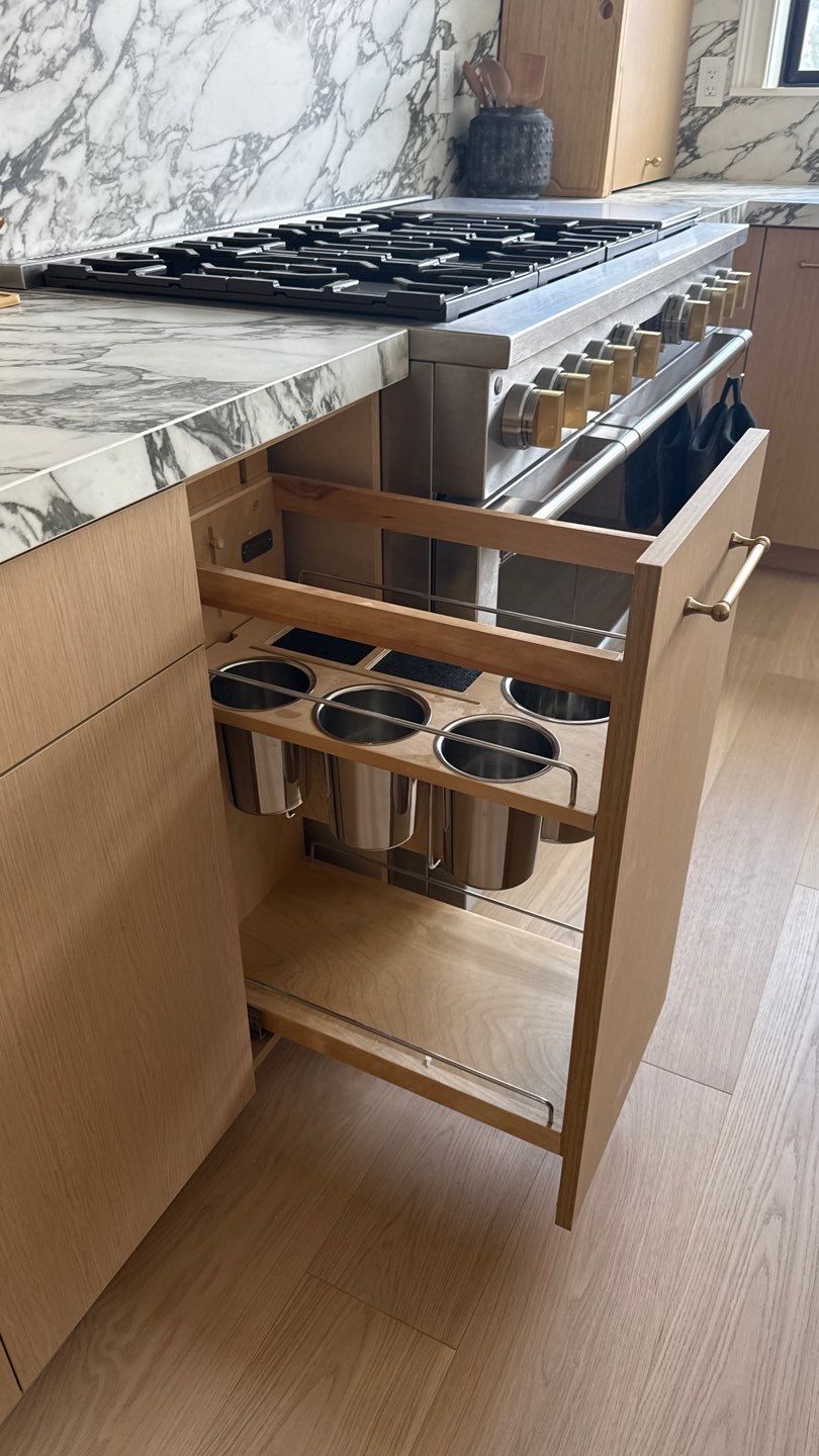 Project in Redmond by Italian Custom Cabinets