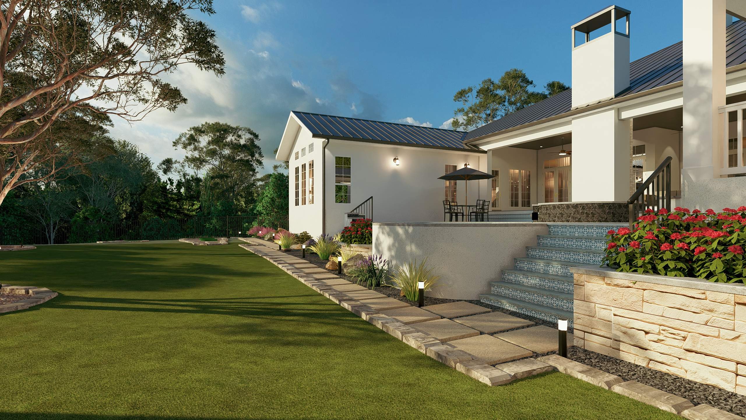 3D Design Render, San Antonio TX by Hole In One Lawns, LLC