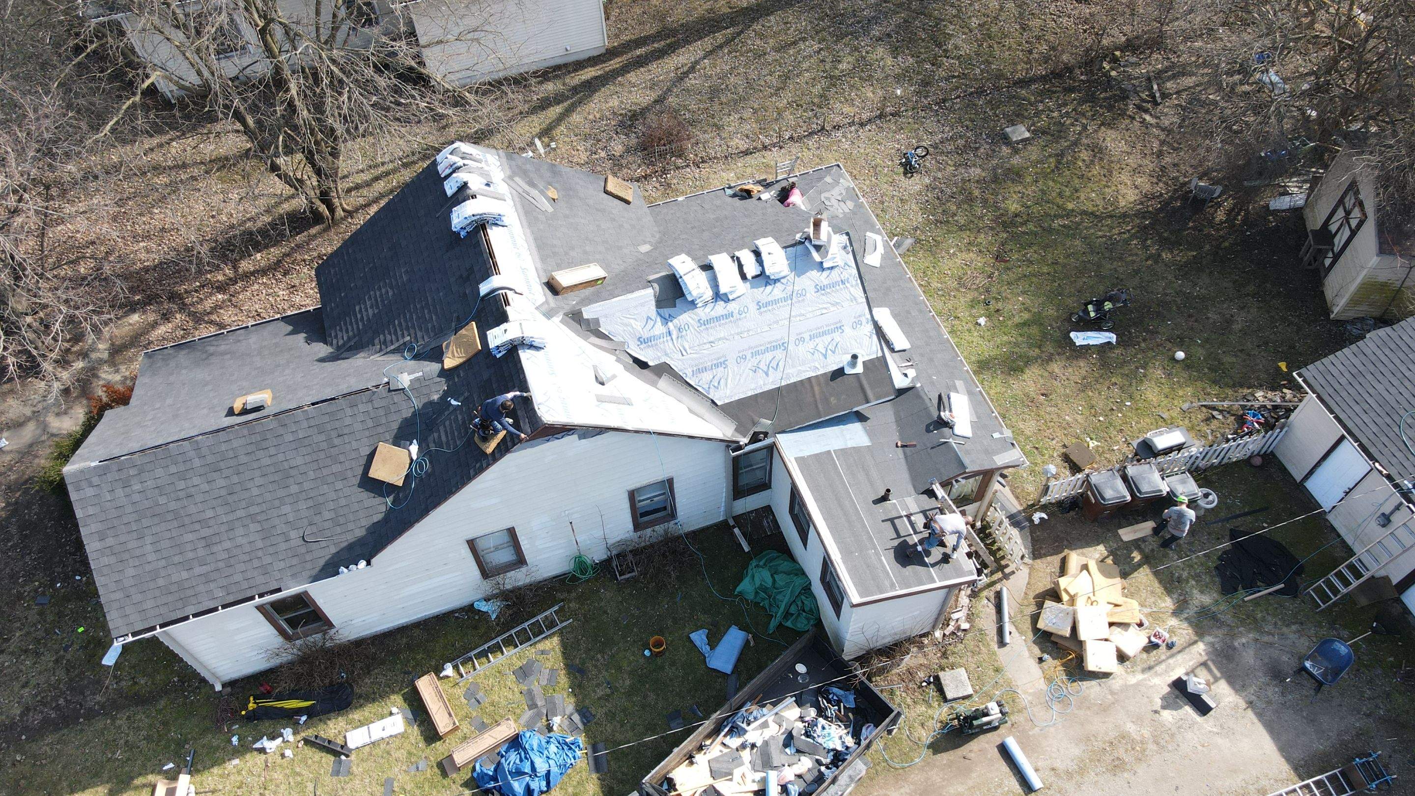 3 Layers and full Re-Deck!!!! by Tamlin Roofing