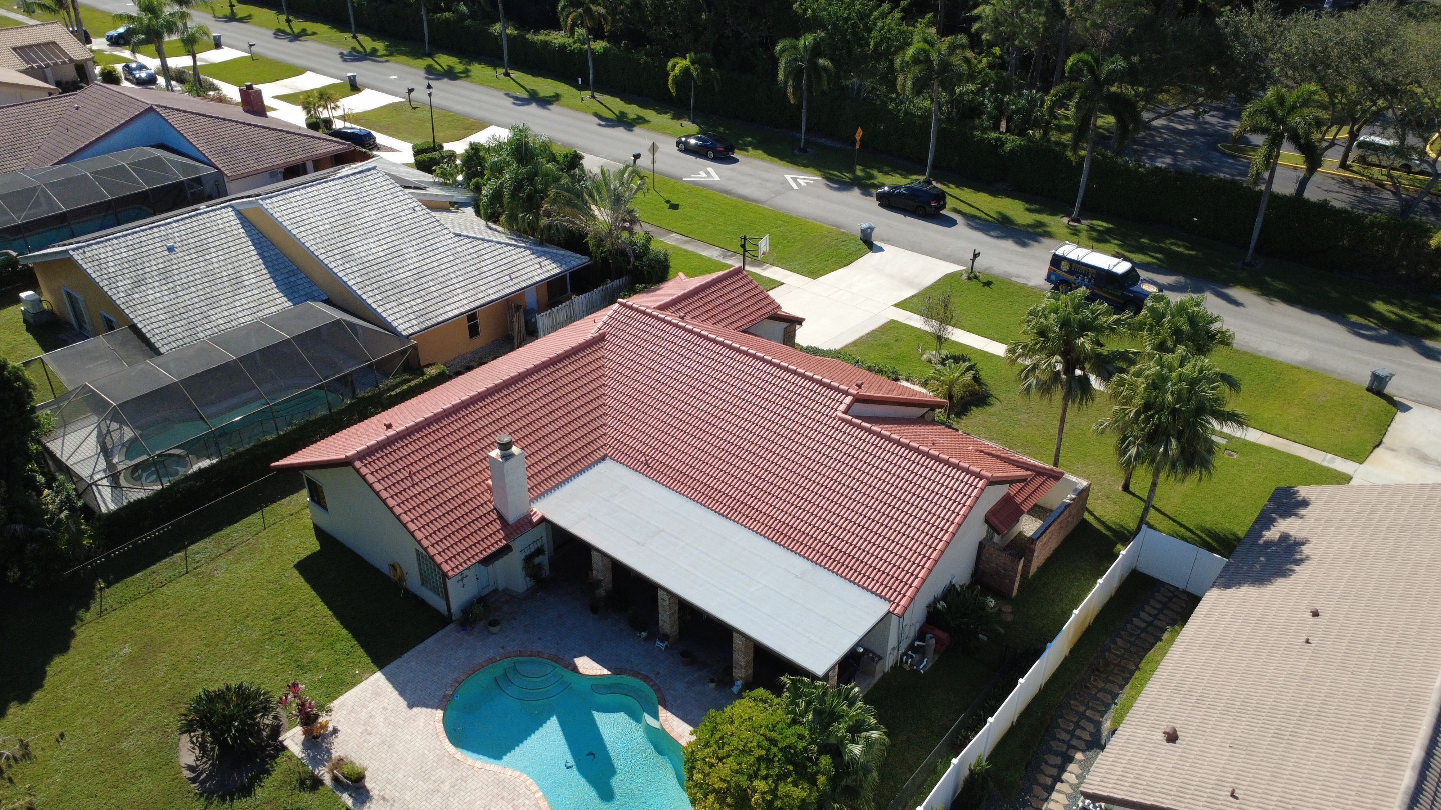 Residential Roofing Installation using Westlake Roofing Tile by BLUES BROTHERS ROOFING