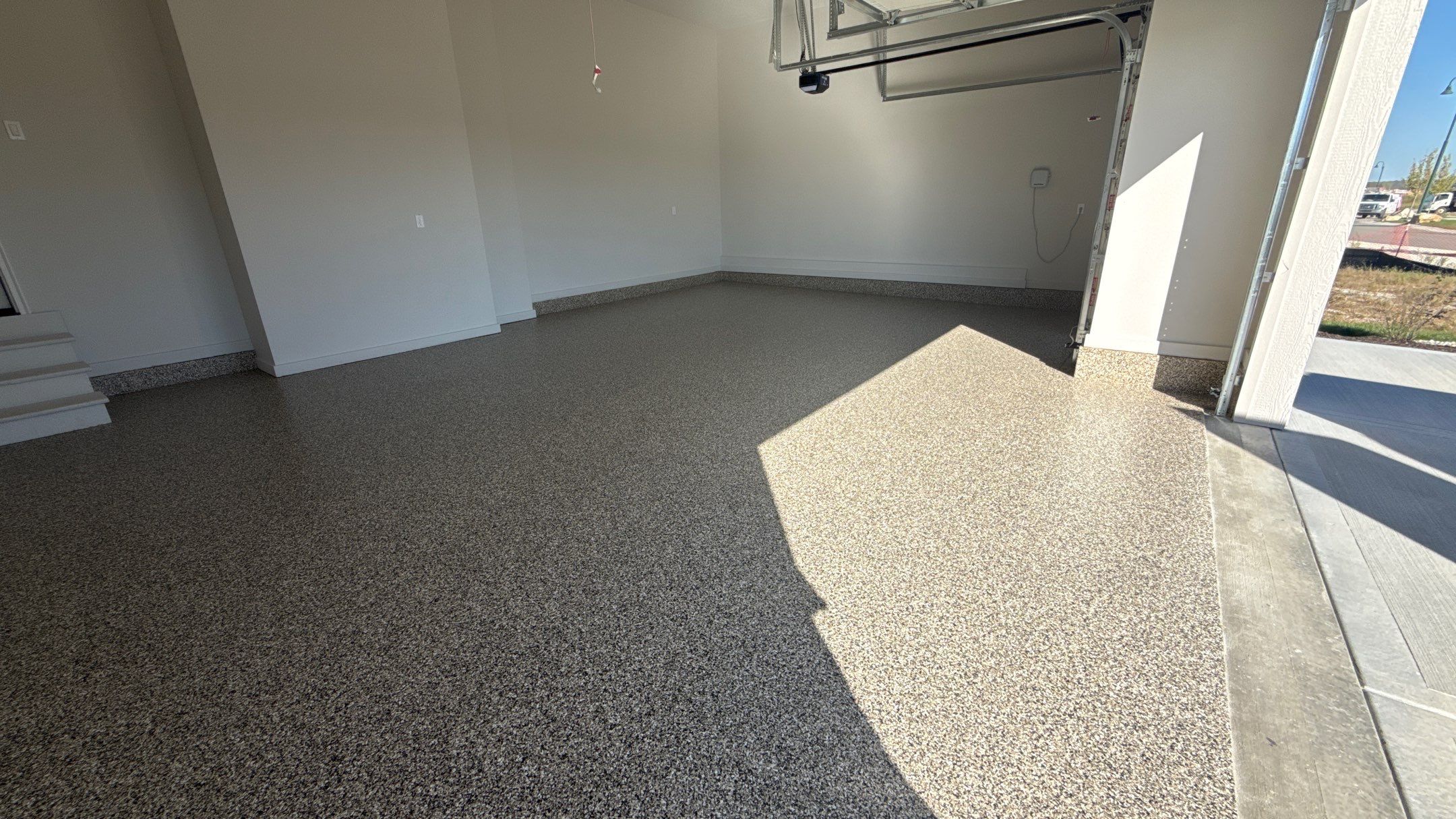 Epoxy Floor Installation in Leawood by Banner Garage