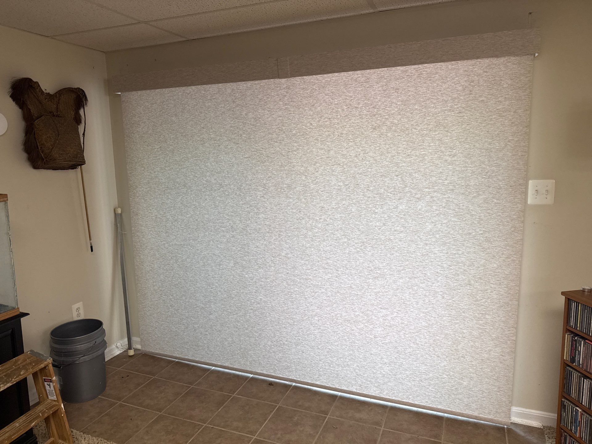Roller Shade Project in Sunderland, MD by Southern Maryland Custom Blinds