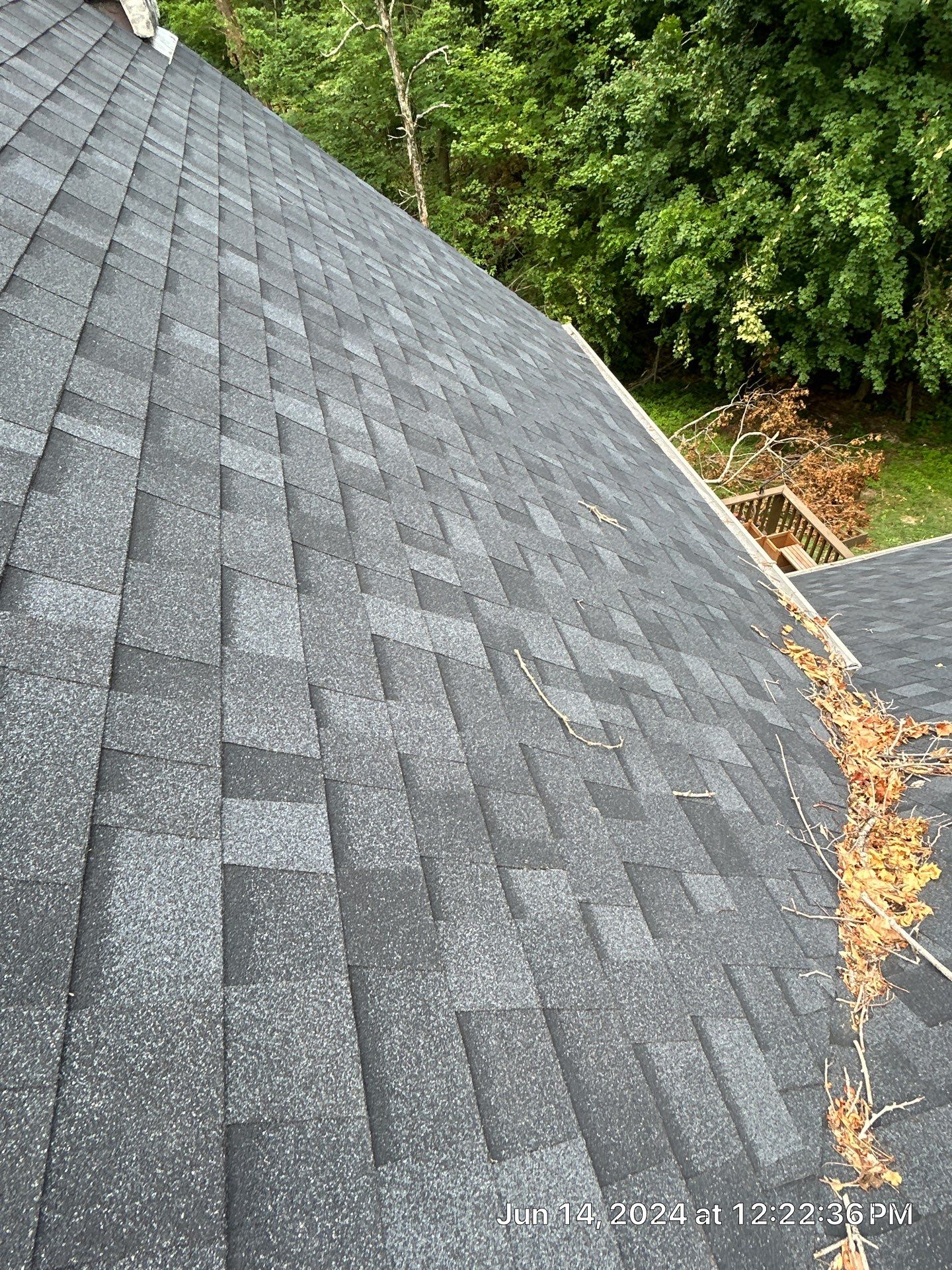 Residential Roofing Installation using Duration Series Shingles - Onyx Black by RoofX 