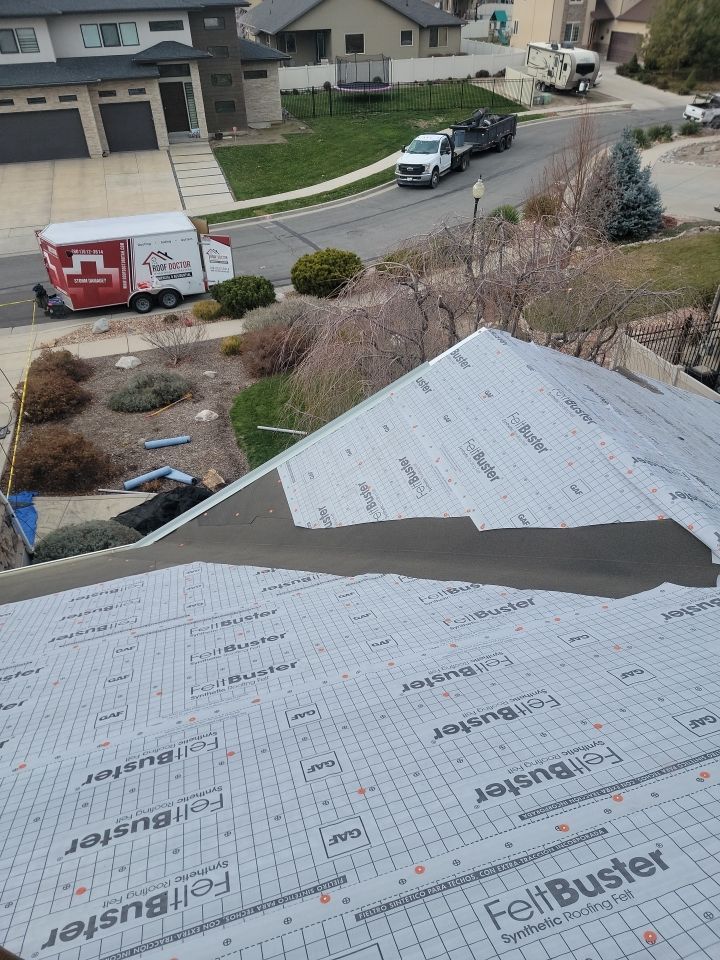 Residential Roofing Installation using GAF Timberline HDZ - Lifetime Shingle by The Roof Doctor