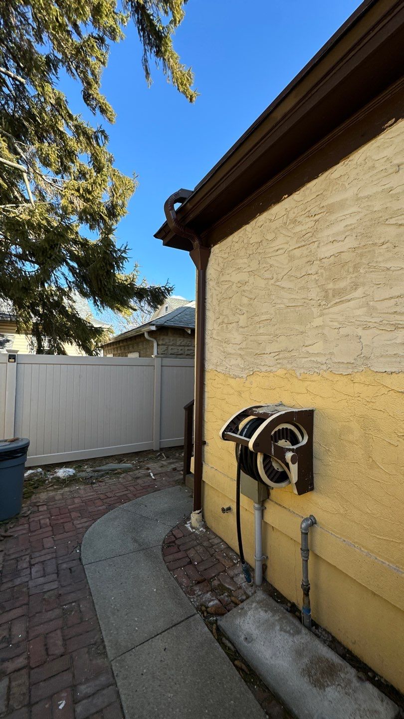 Roof Drainage Installation in Lynbrook, NY** 🌟🏡 by Above All Gutters 