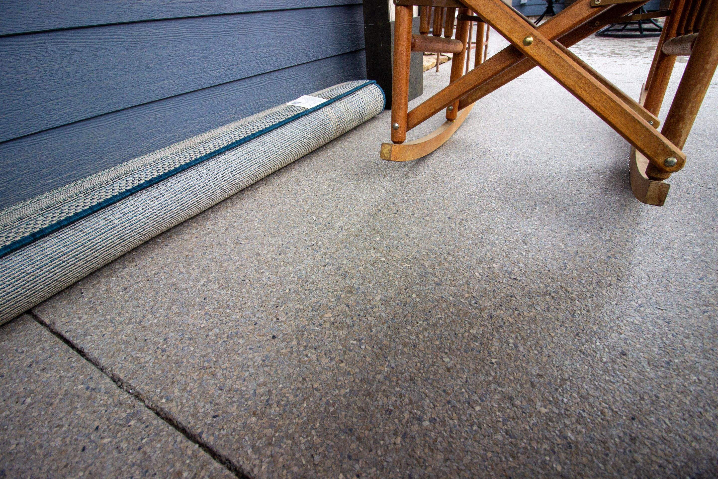 Patio Installation using Flint by Your1DayFloor.com