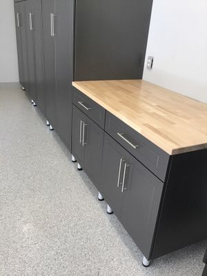 Garage Storage & Concrete Coating in Modesto