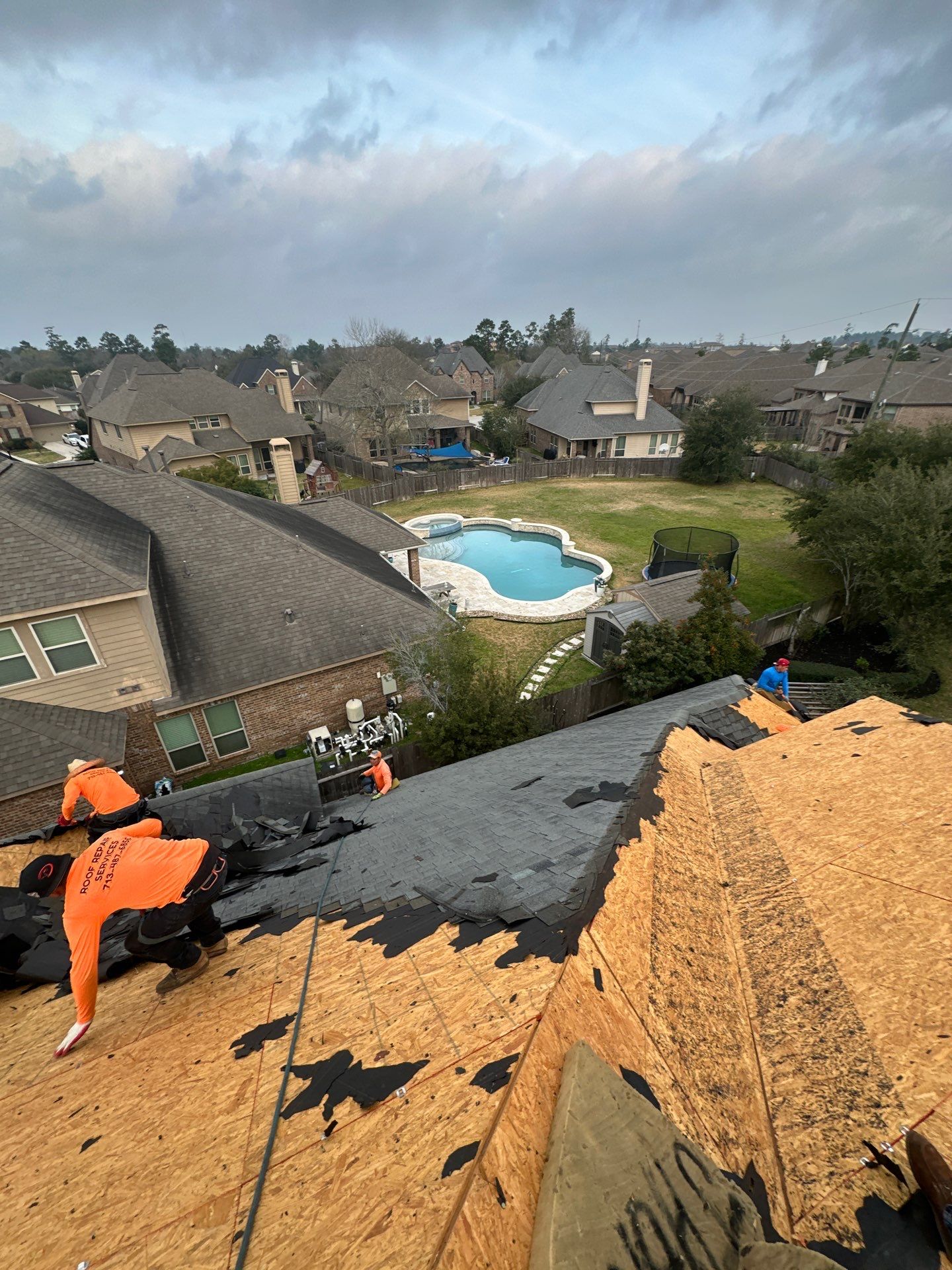 Roof Replacement in Spring TX by Roof Repair Company