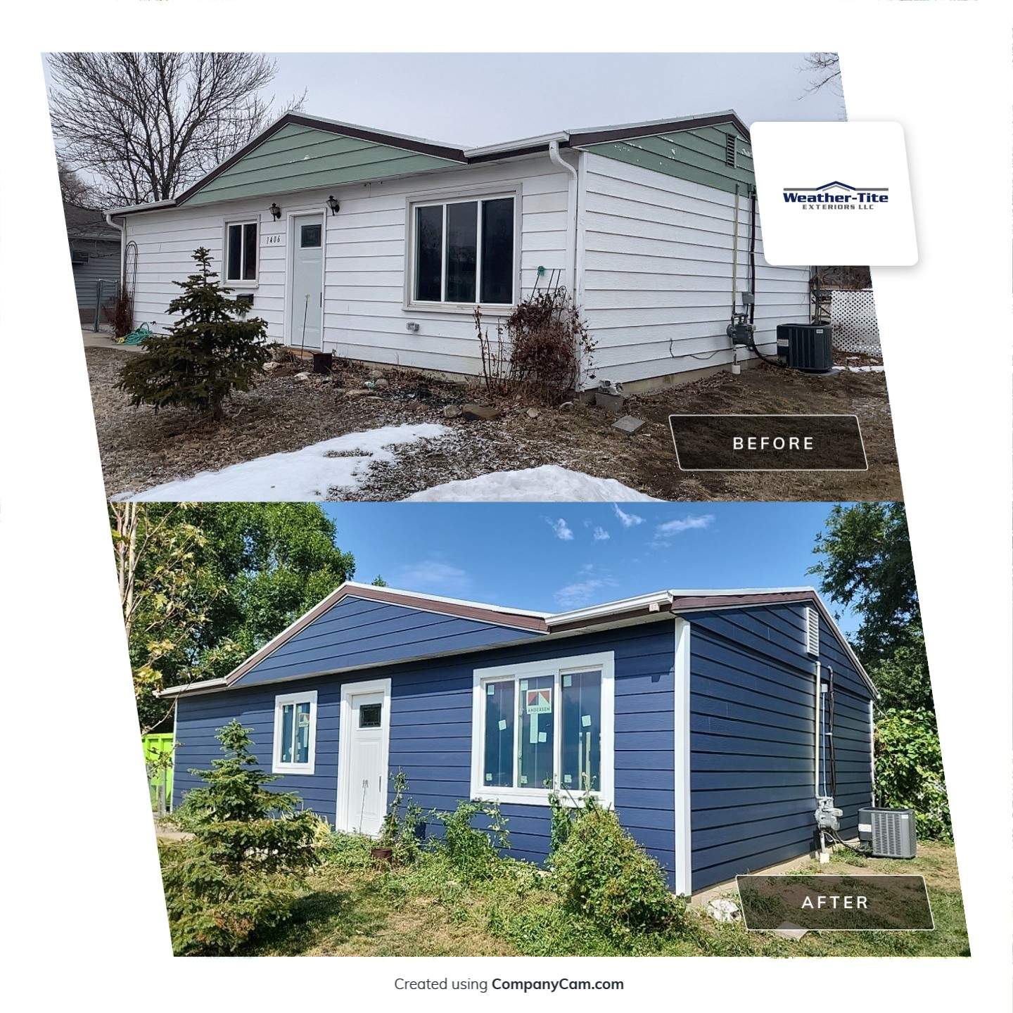 A little bit goes a long way. by Weather-Tite Exteriors LLC