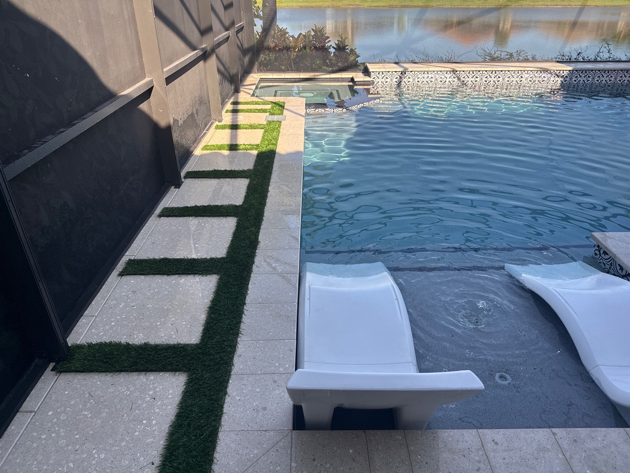 Pool Deck & Lanai Cleaning in Esplanade at Azario – Lakewood Ranch, FL 34211 by Sunshine AquaWash
