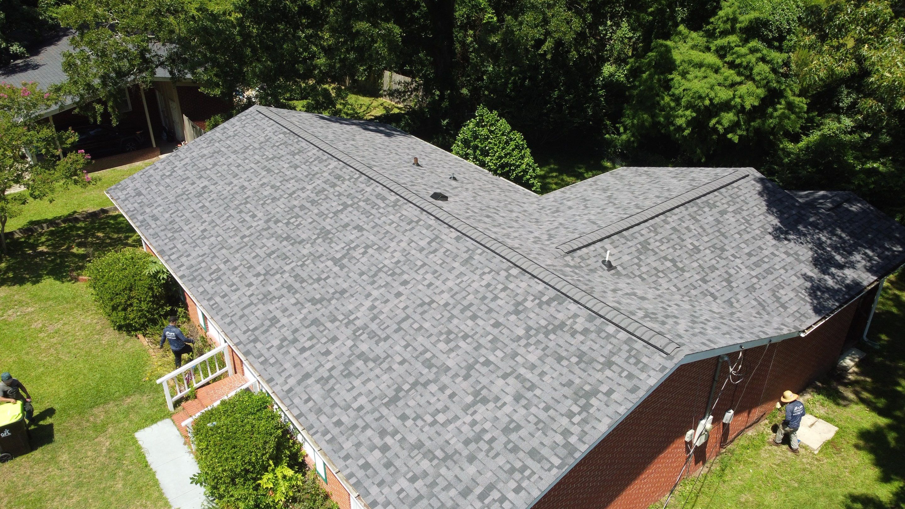 Roof Replacement Owens Corning Duration Midnight Plum by Life Construction